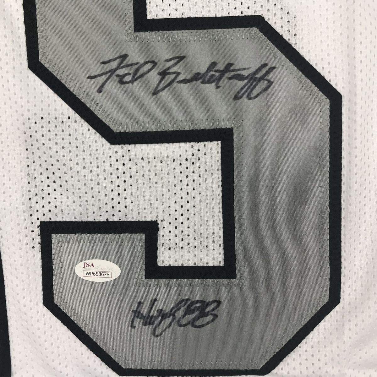 Autographed/Signed Fred Biletnikoff HOF 88 Oakland Color Rush Football Jersey JSA COA