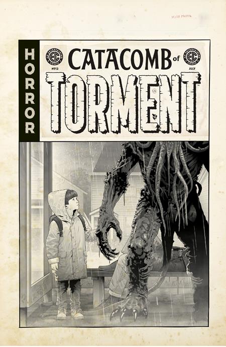 Ec Catacomb Of Torment #13 D 1:20 Danny Luckert B&W Artist Edition Variant (07/15/2026) Oni