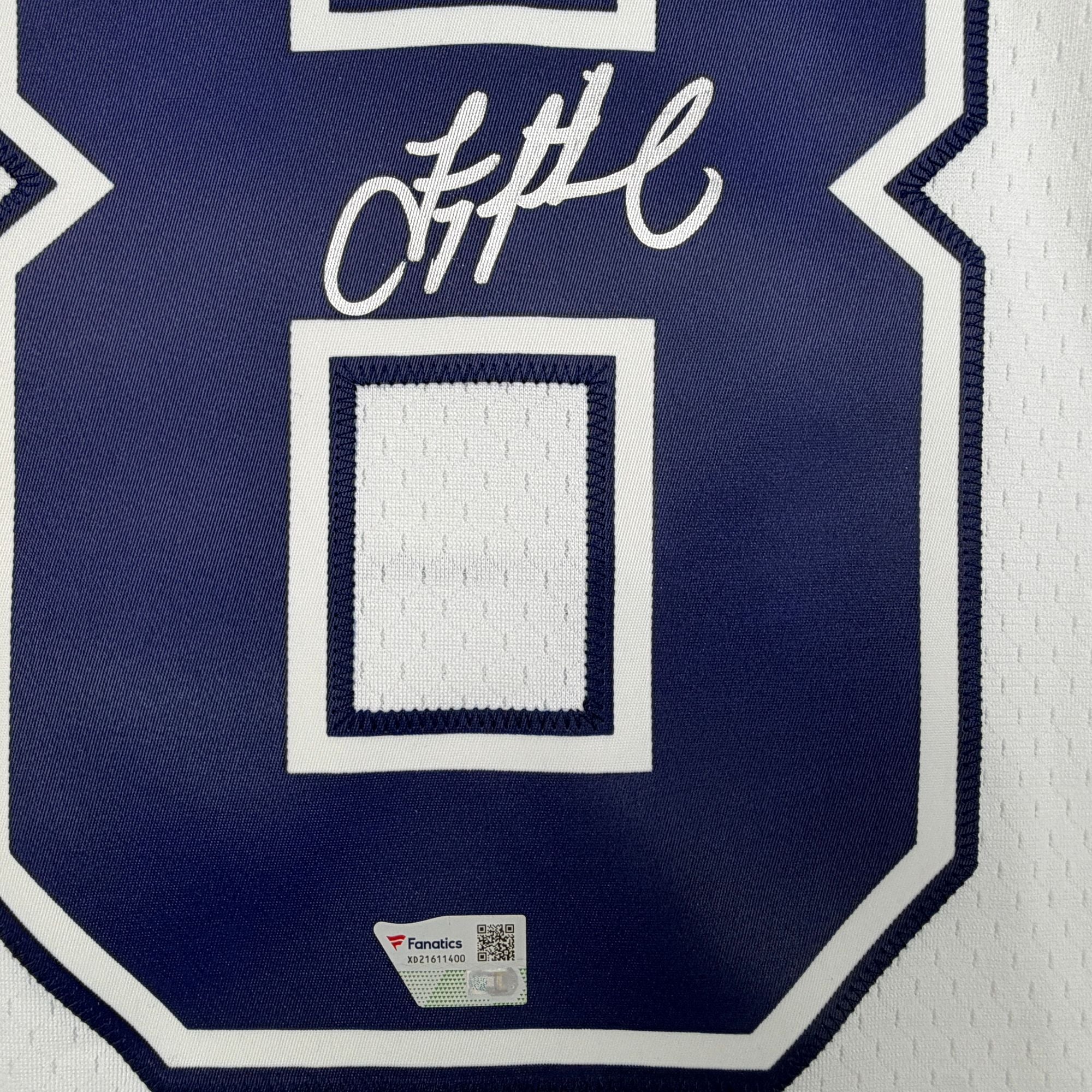 Autographed/Signed Troy Aikman Dallas Cowboys White Authentic Mitchell & Ness Football Jersey Fanatics COA