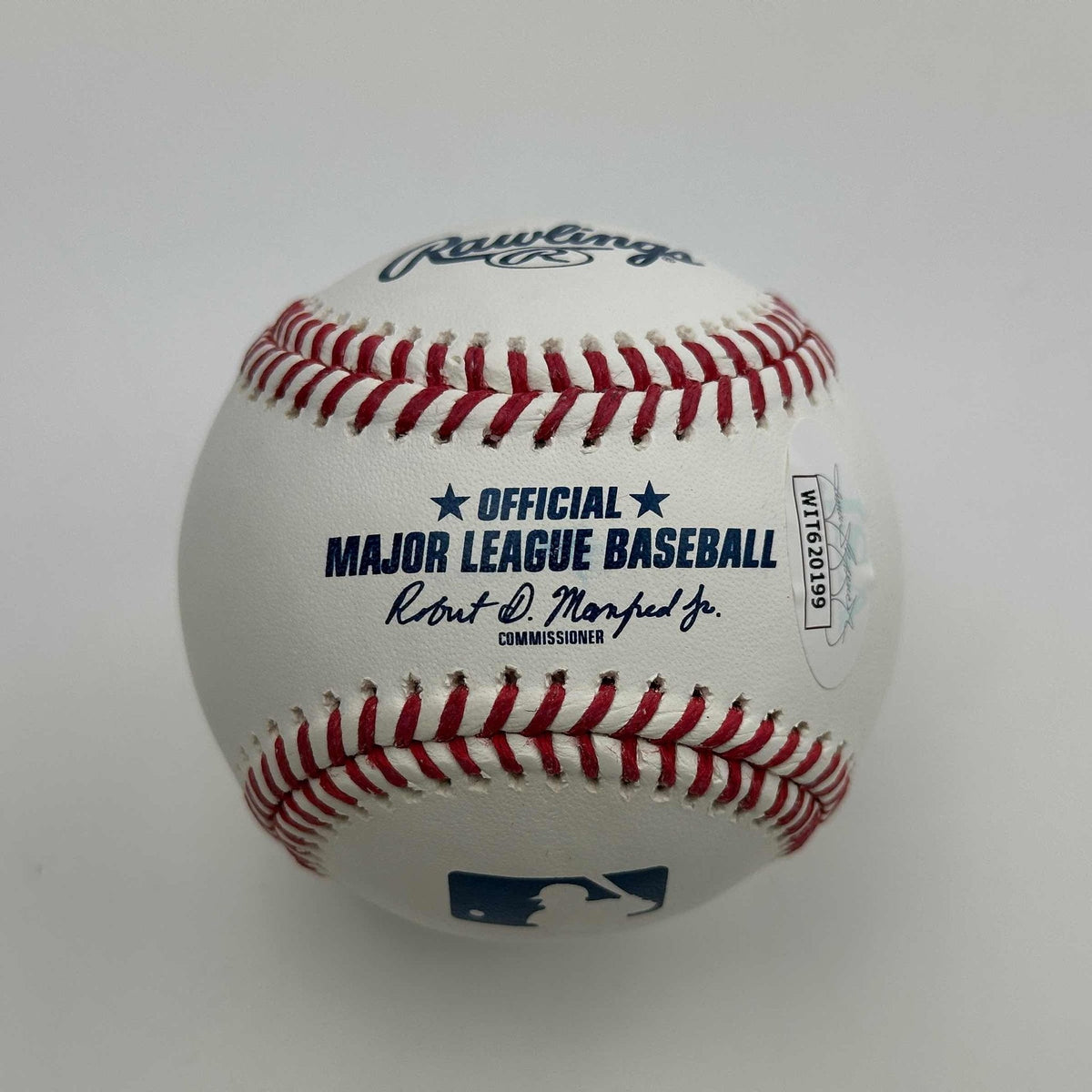 Autographed/Signed Wade Boggs Rawlings Official Major League Baseball ROML JSA COA Auto