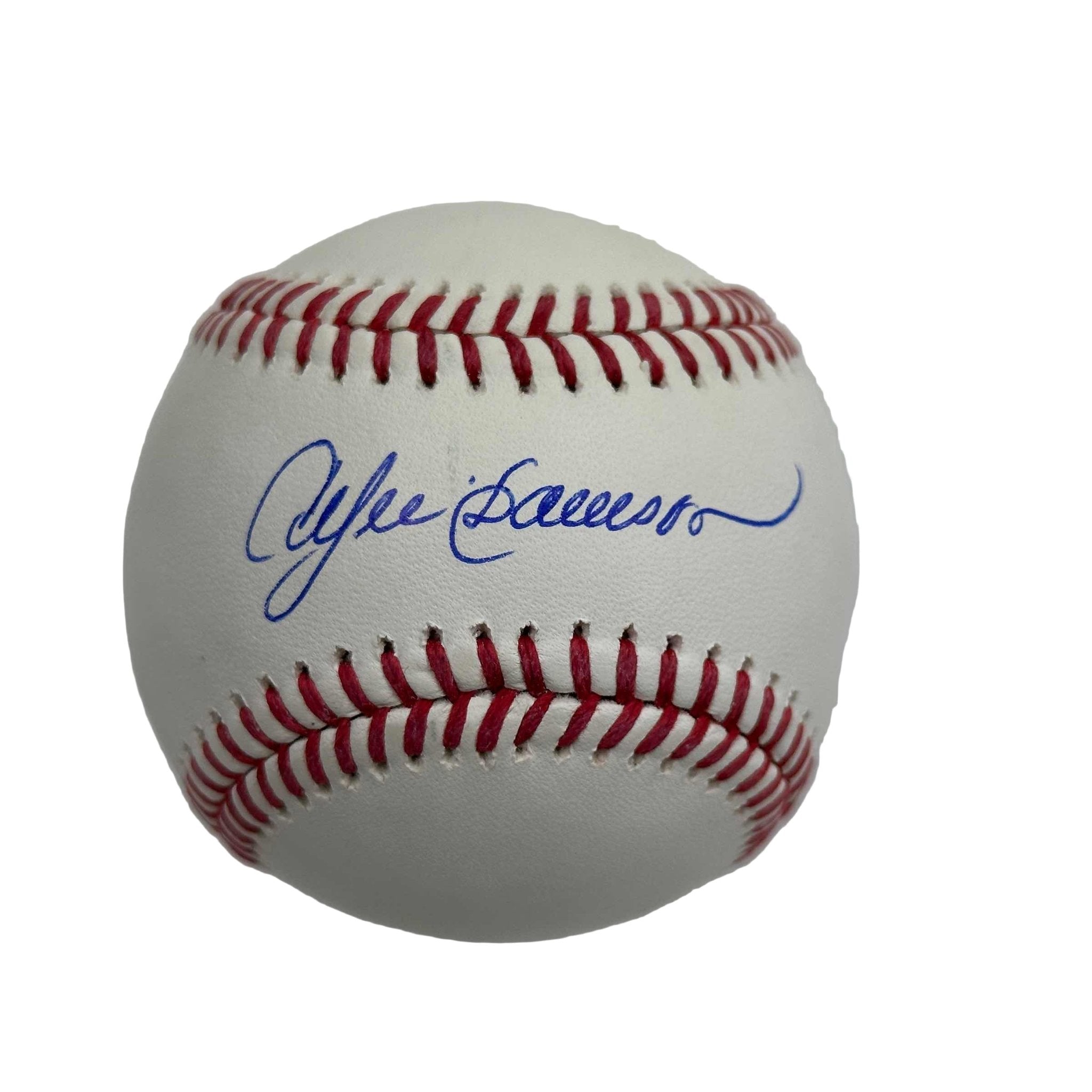 Autographed/Signed Andre Dawson Rawlings Official Major League Baseball ROML Beckett BAS COA