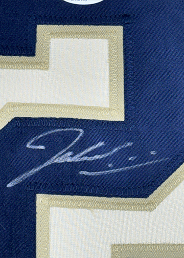 Framed Autographed/Signed Jacob Misiorowski 35x39 Milwaukee Cream Baseball Jersey JSA COA
