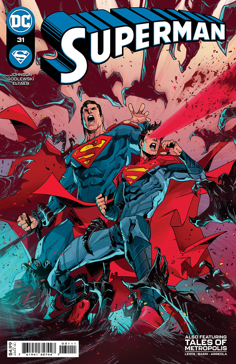 Superman #31 A John Timms Phillip Kennedy Johnson (05/11/2021) Dc