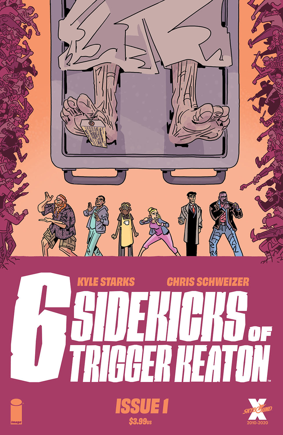 Six Sidekicks Of Trigger Keaton #1 A Chris Schweizer Kyle Starks (Mr) (06/09/2021) Image