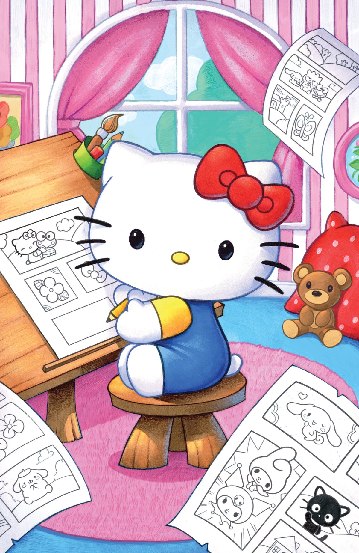 Hello Kitty And Friends Hello World! #1 G 1:50 Zullo Uminga Virgin (08/12/2026) Idw