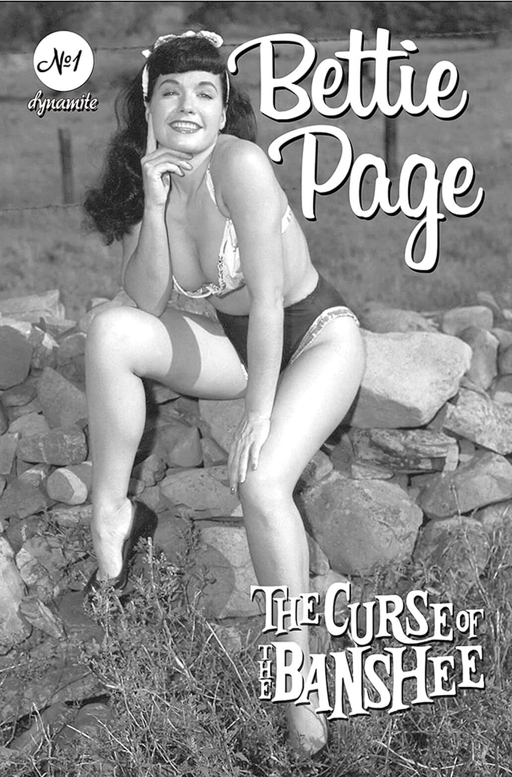 Bettie Page & Curse Of The Banshee #1 E Bettie Page Pin Variant (06/02/2021) Dynamite