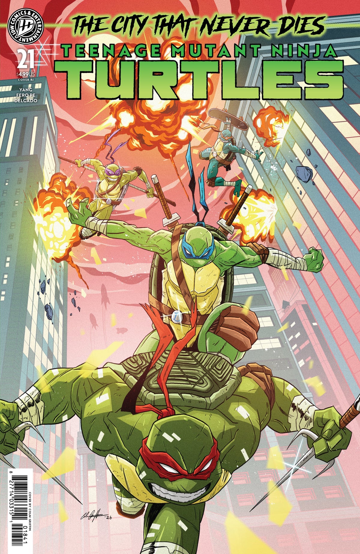Teenage Mutant Ninja Turtles #21 G 1:25 Griffin (08/19/2026) Idw
