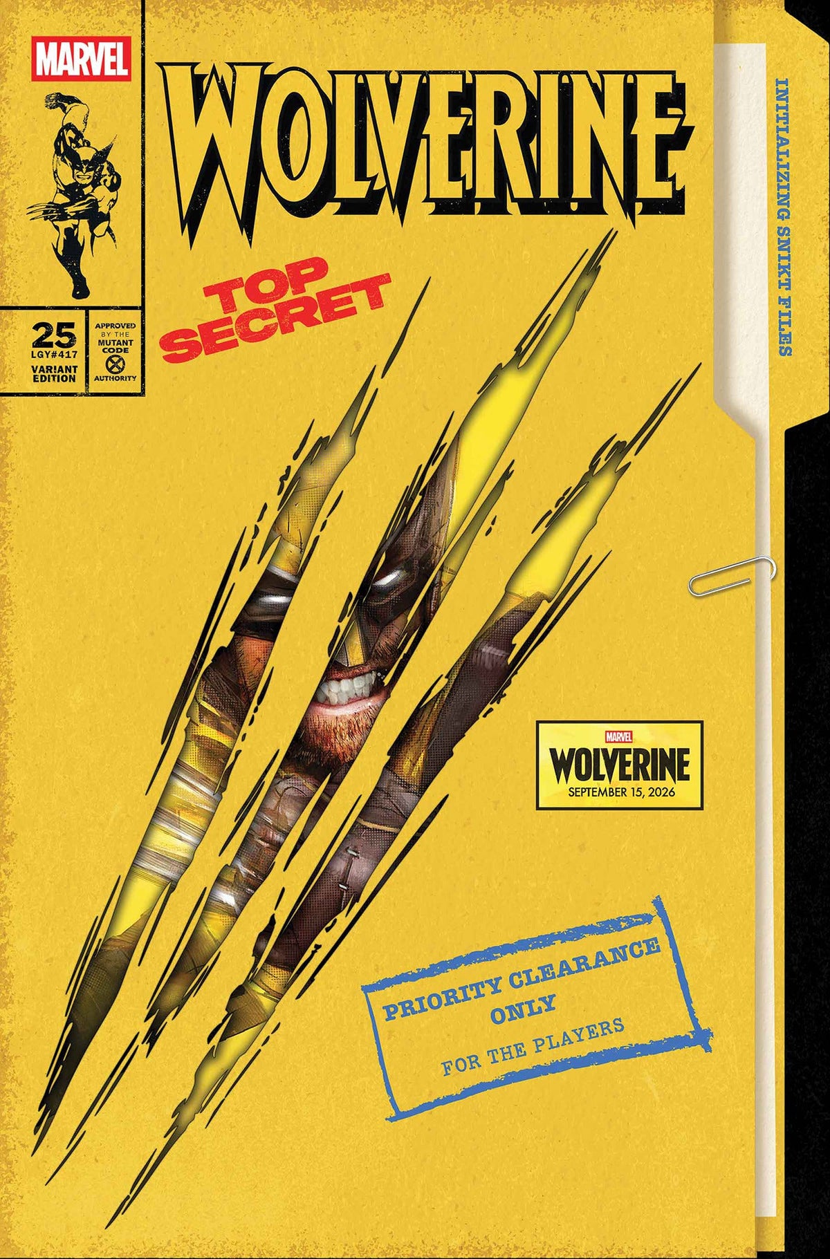 Wolverine #25 B Jock Wolverine Game (08/12/2026) Marvel