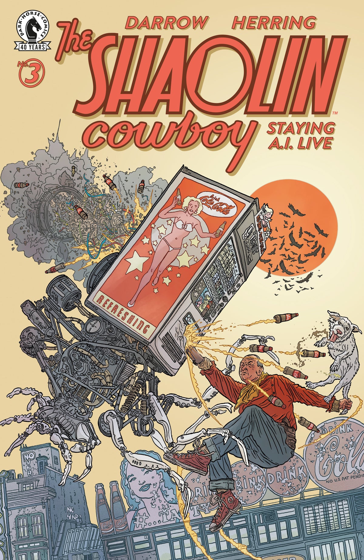 Shaolin Cowboy Staying A.I.Live #3 A Geof Darrow (09/23/2026) Dark Horse