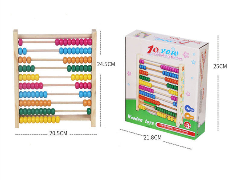 Wooden Abacus Toy - Math Learning Tool