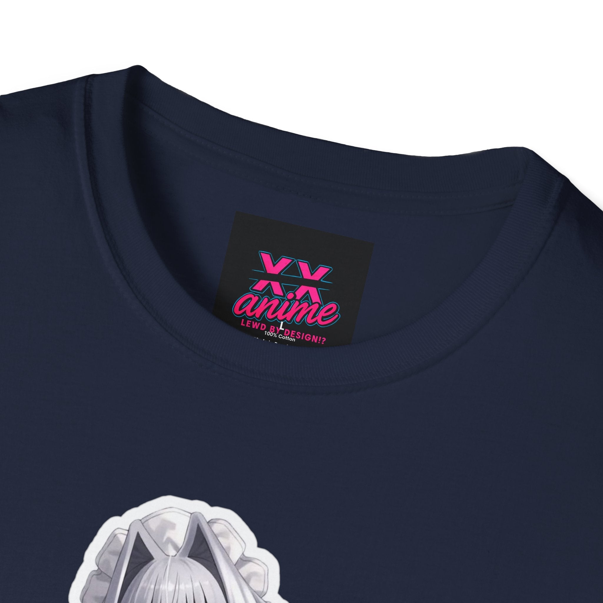Anime-Inspired Unisex lewd gun T-Shirt - Fun, Playful Design, Perfect for Anime Lovers, Cosplay, Gifts, Casual Wear, and Conventions