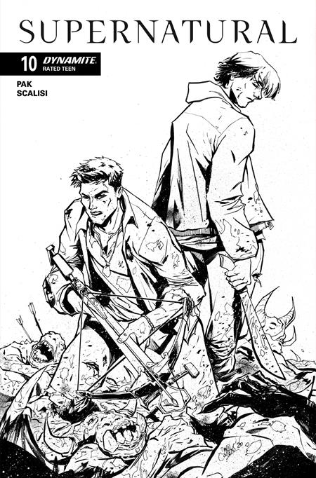 Supernatural #10 G 1:10 David Cousens Line Art Variant (08/26/2026) Dynamite