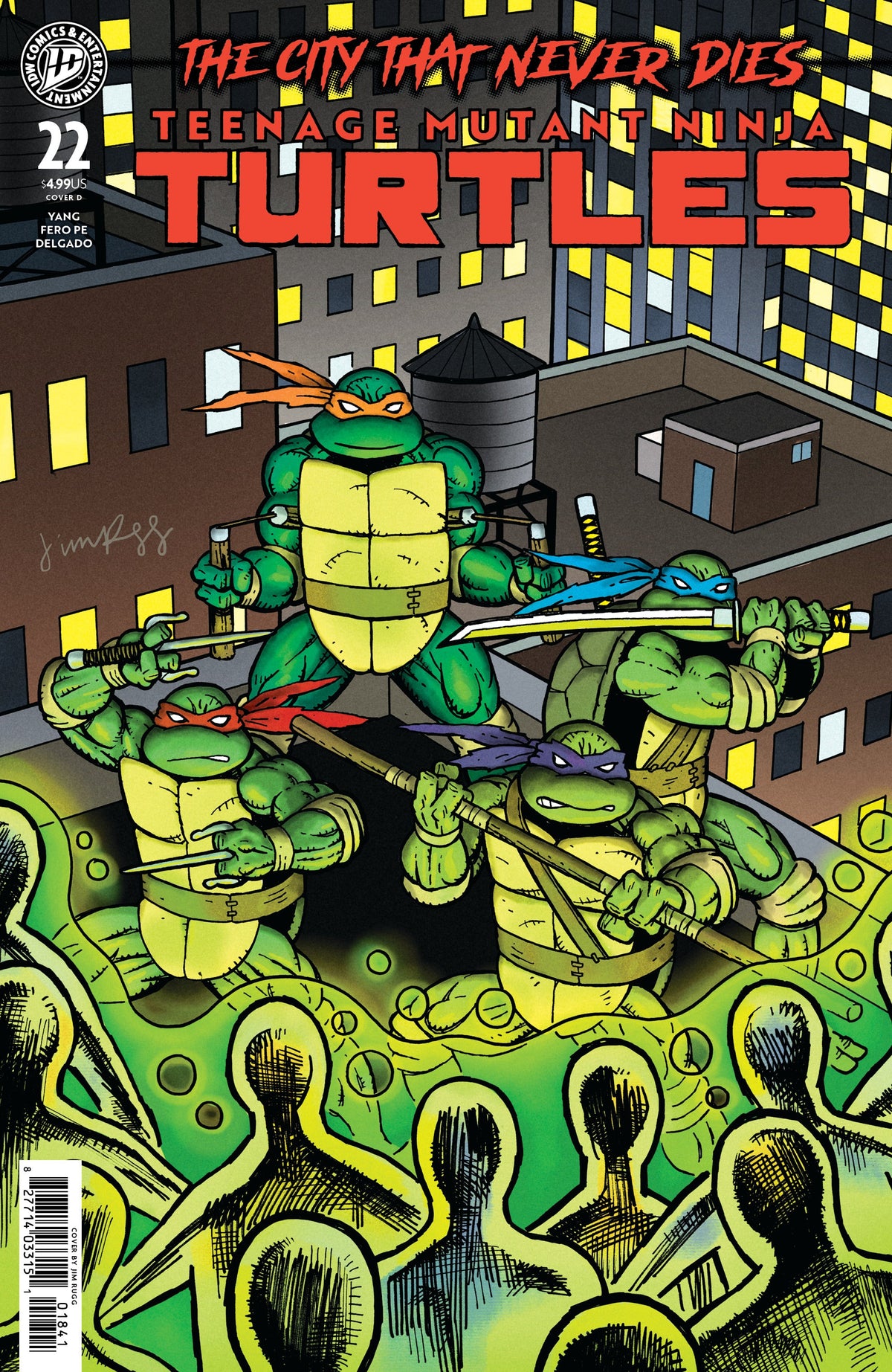 Teenage Mutant Ninja Turtles #22 D Rugg (09/16/2026) Idw