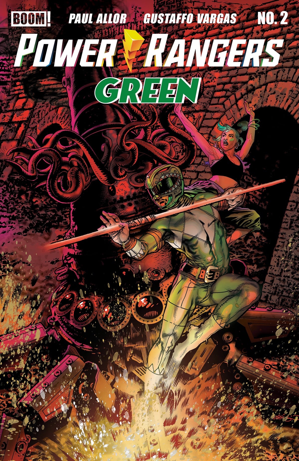 Power Rangers Green #2 A Harris (09/23/2026) Boom