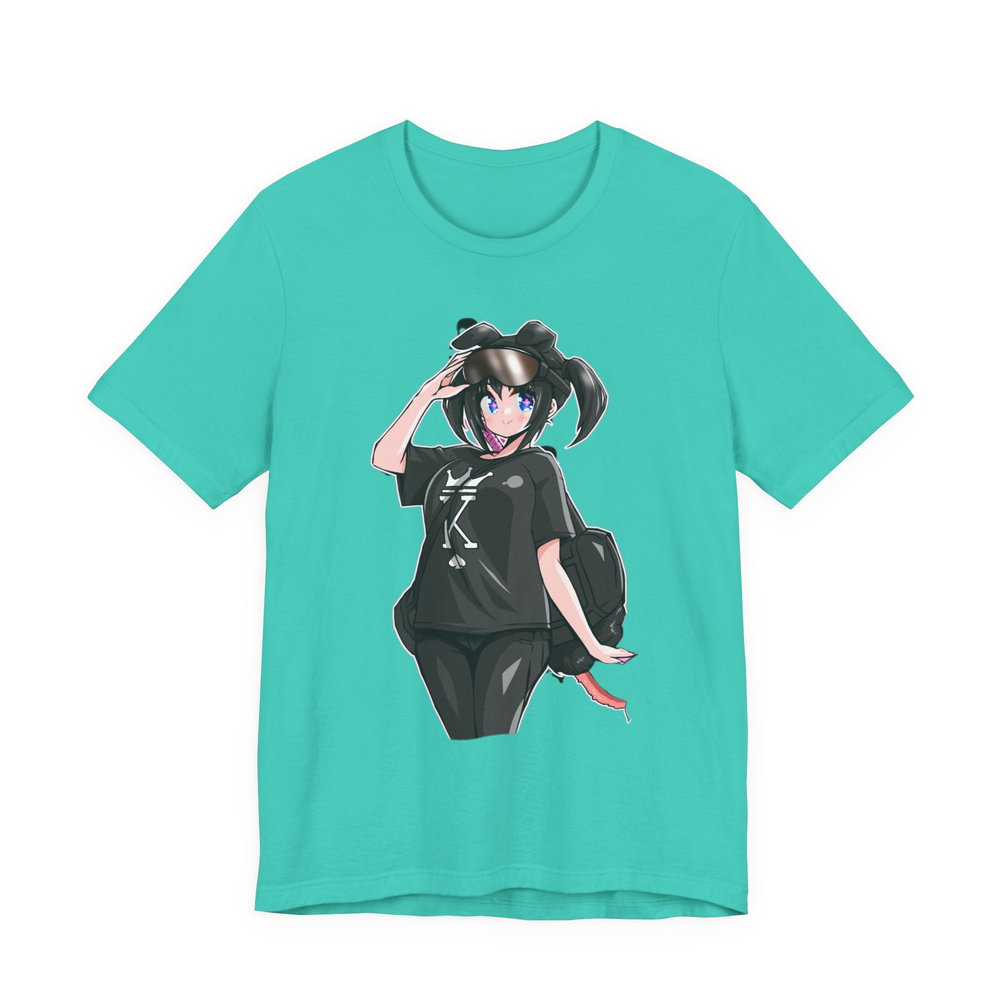 Lewd Anime-Themed Unisex Tee for Fans, Cute Graphic T-Shirt, Comfortable Everyday Wear, Perfect Gift for Anime Lovers, Stylish Casual Top