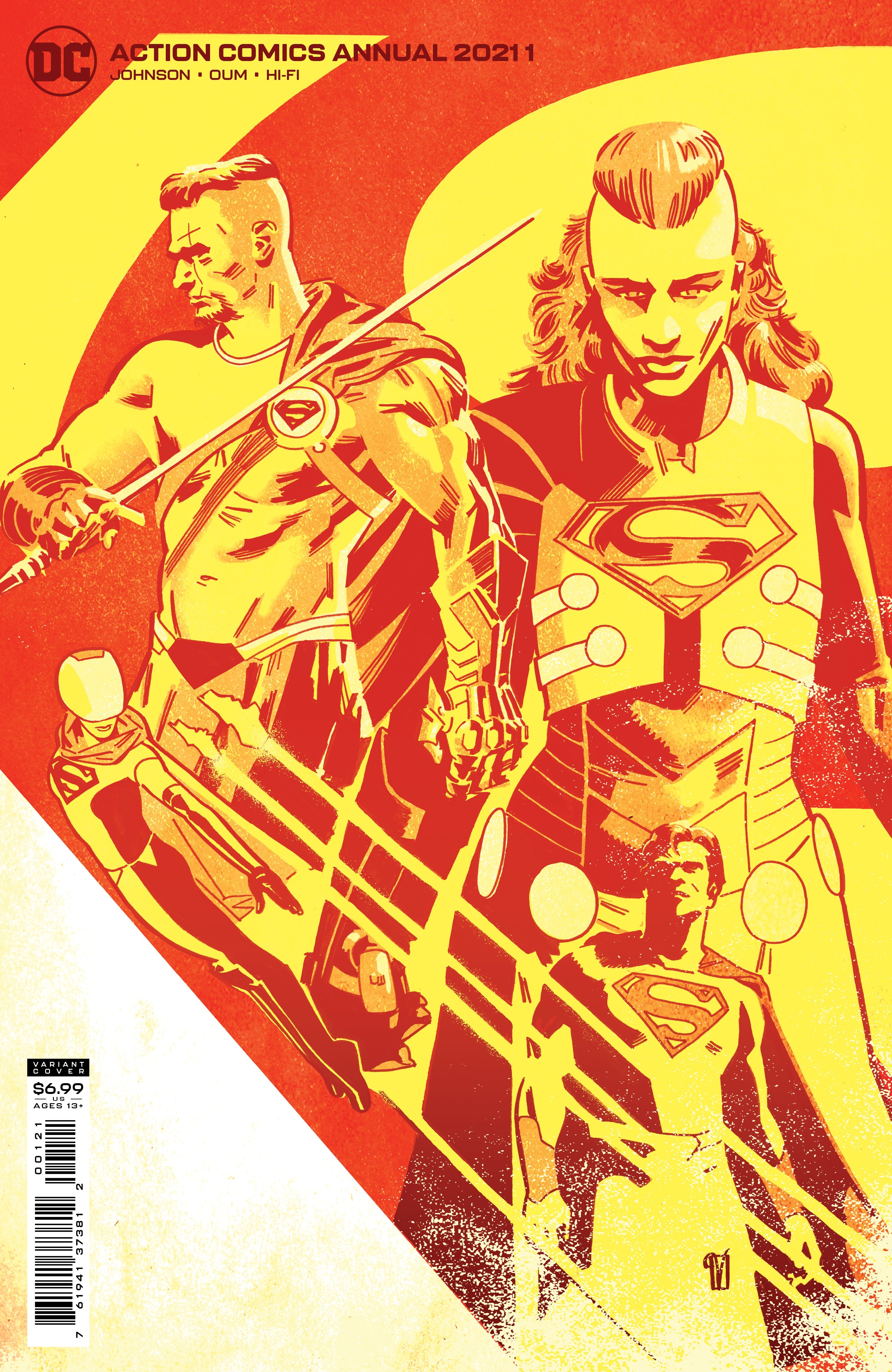 Superman Action Comics 2021 Annual #1 B Valentine De Landro Card Stock Variant (06/29/2021) Dc