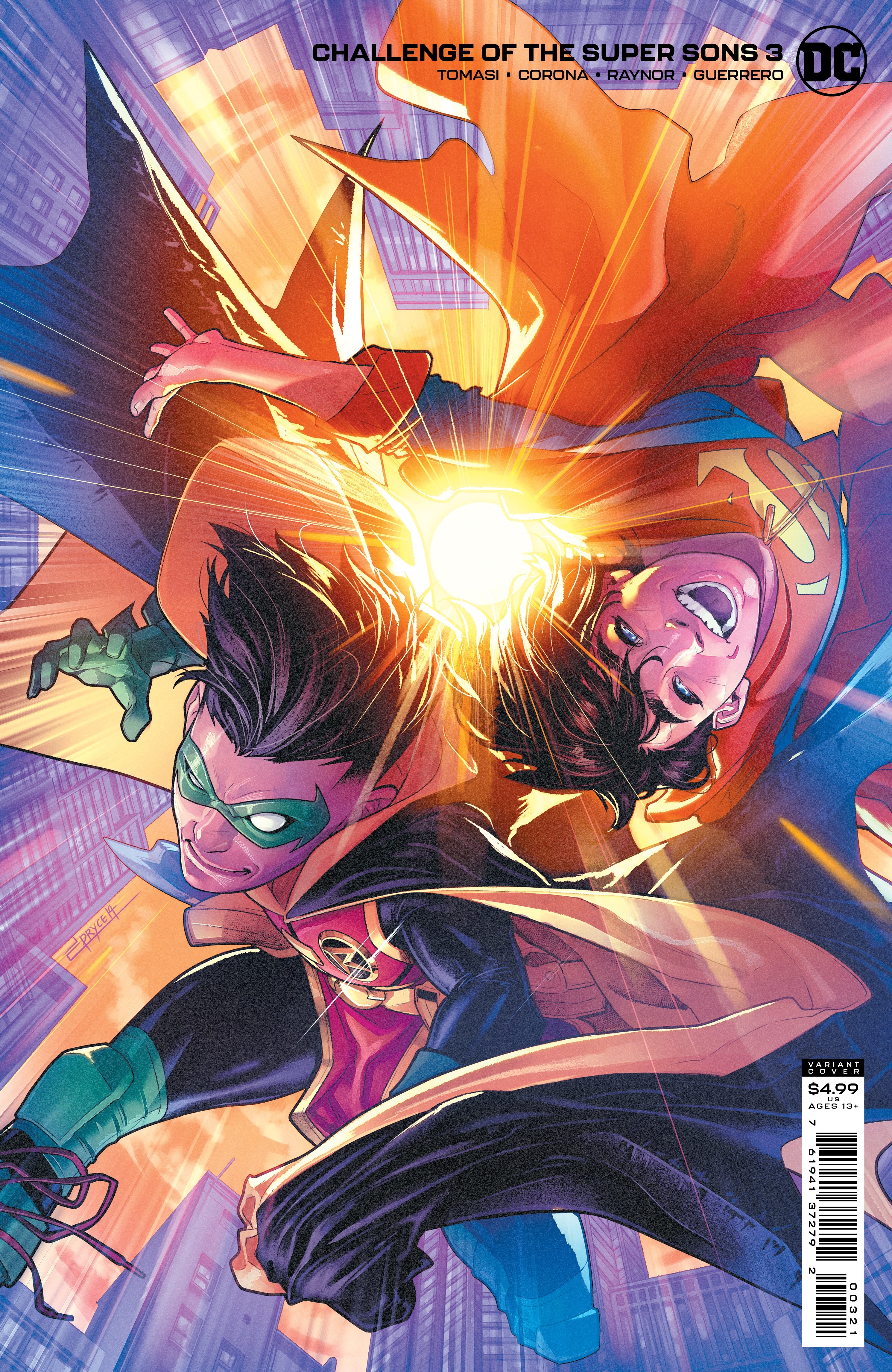 Challenge Of The Super Sons #3 (Of 7) B Jamal Campbell Card Stock Variant (06/08/2021) Dc