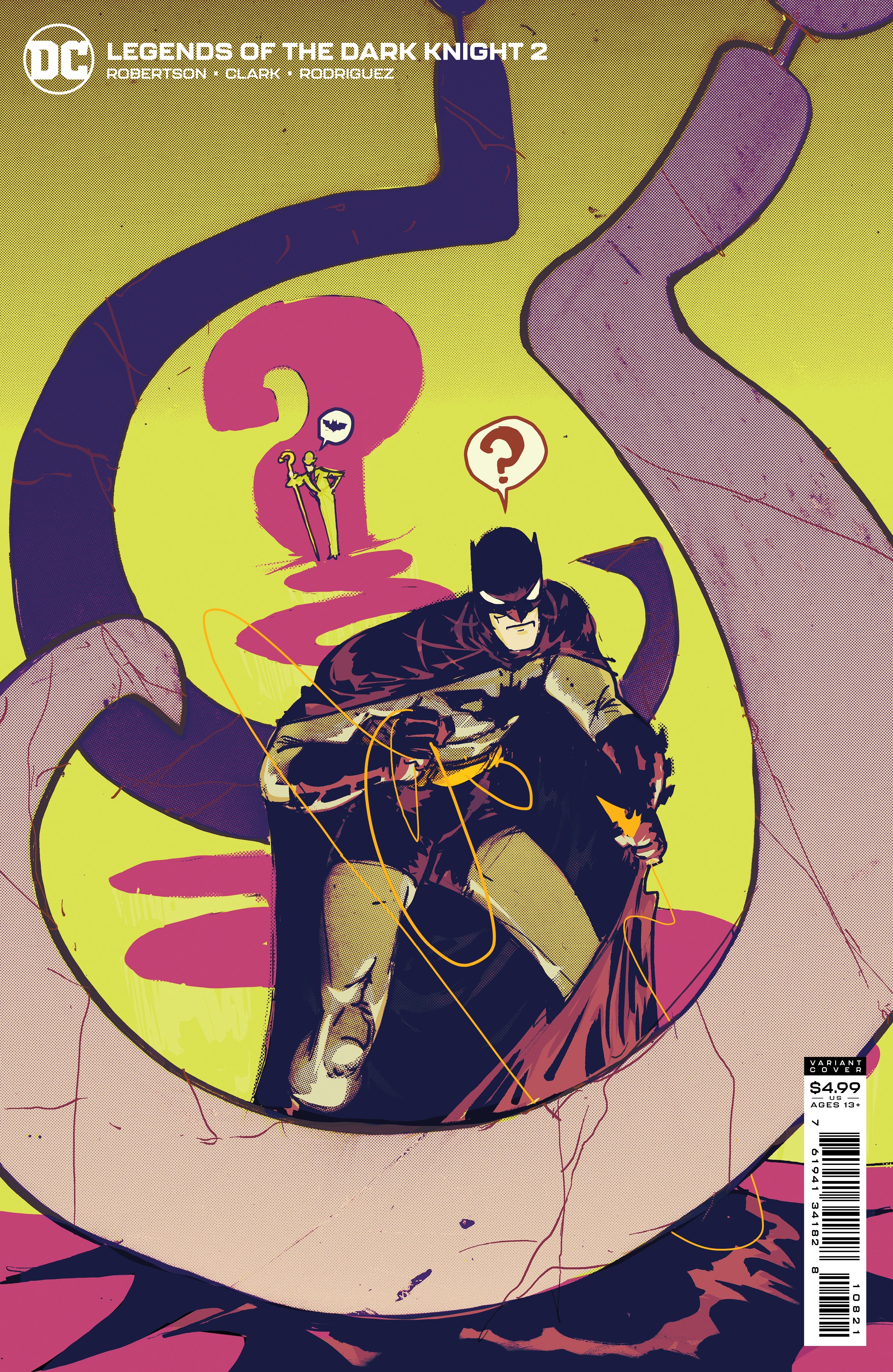 Legends Of The Dark Knight #2 B Riley Rossmo Card Stock Variant Batman (06/15/2021) Dc