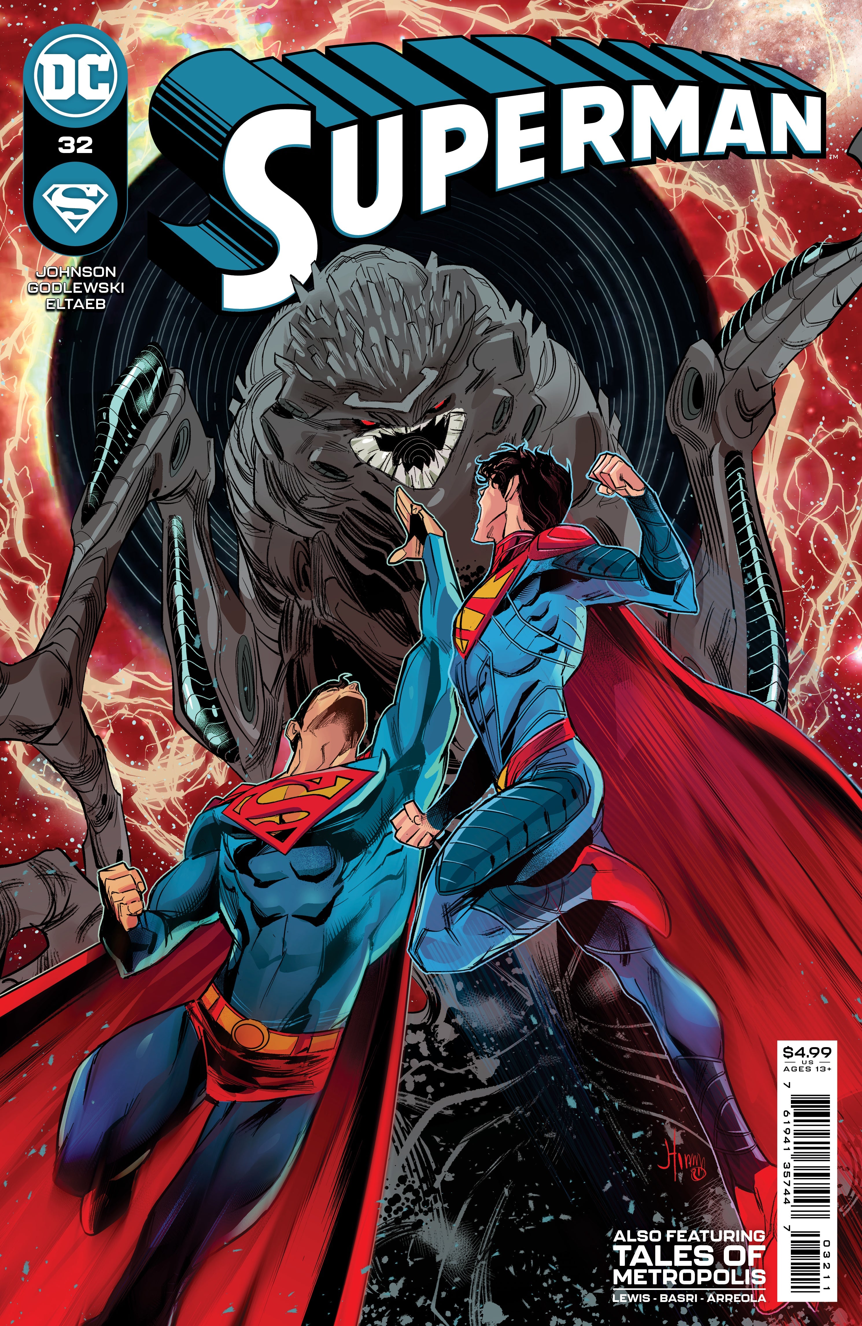 Superman #32 A John Timms Phillip Kennedy Johnson (06/08/2021) Dc