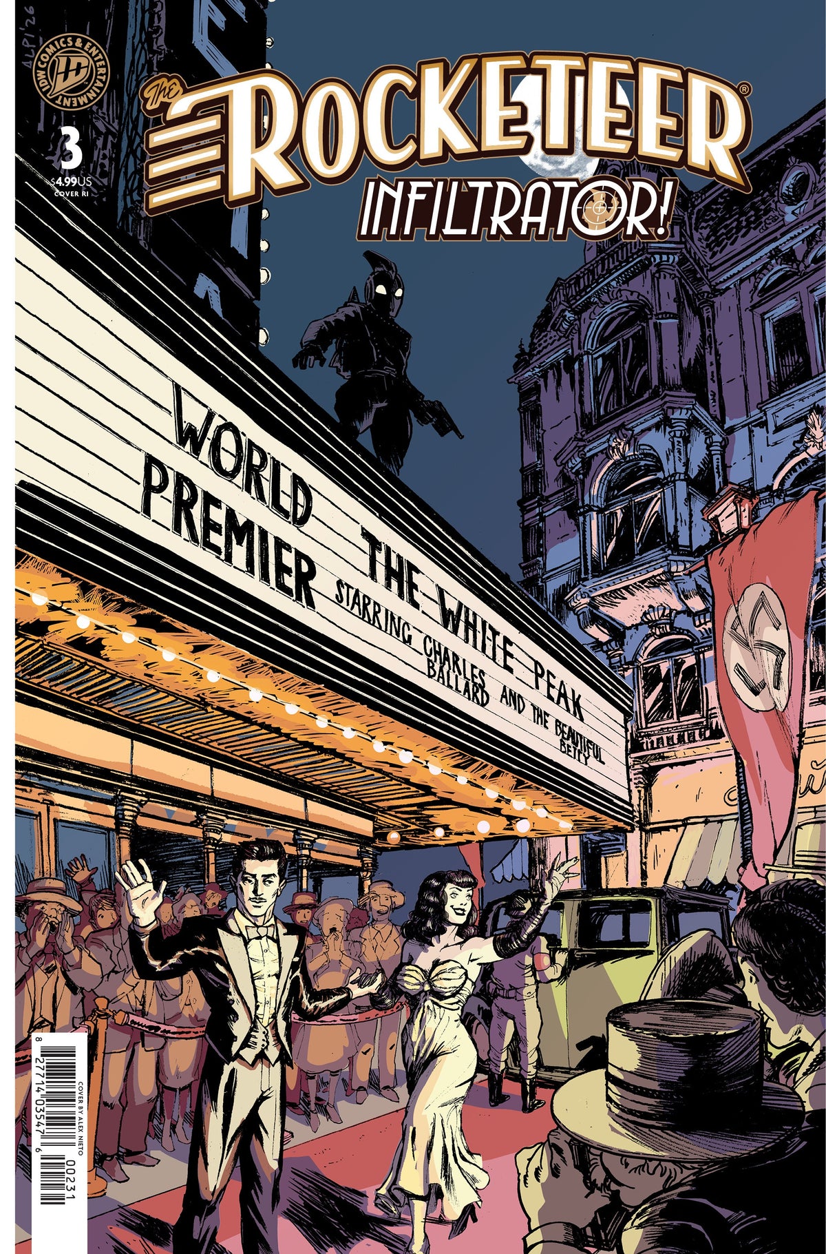 The Rocketeer Infiltrator! #3 C 1:10 Alpi (09/23/2026) Idw