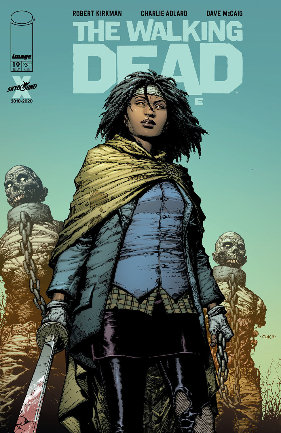 Walking Dead Dlx #19 A David Finch Robert Kirkman 1st Michonne (Mr) (07/21/2021) Image