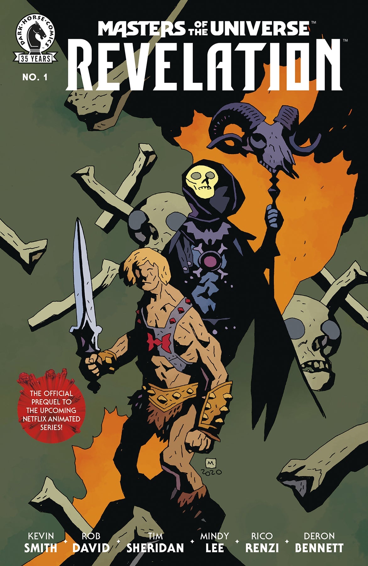 Masters Of The Universe Revelation #1 (Of 4) B Mike Mignola Variant (07/07/2021) Dark Horse