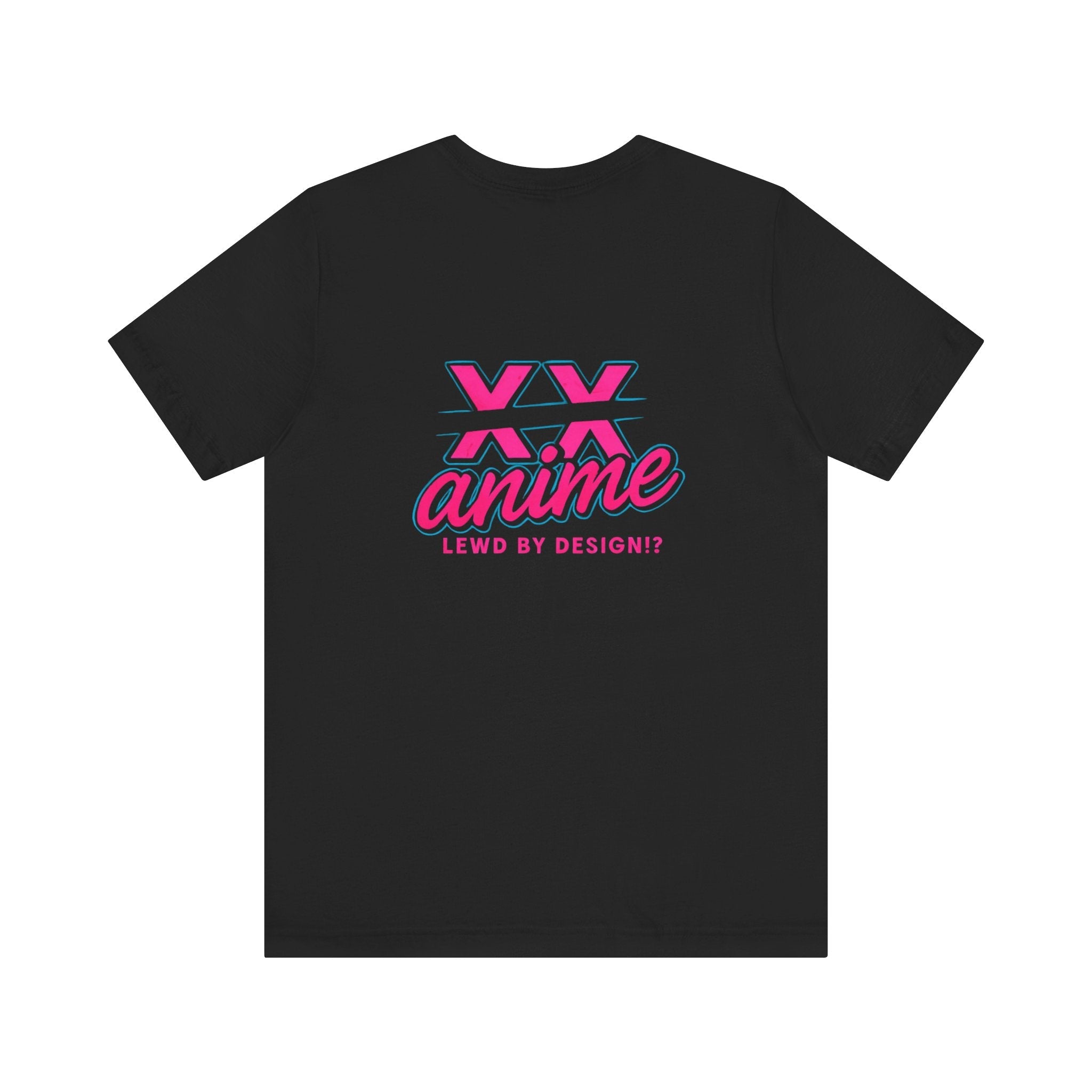 Lewd Anime-Themed Unisex Tee for Fans, Cute Graphic T-Shirt, Comfortable Everyday Wear, Perfect Gift for Anime Lovers, Stylish Casual Top