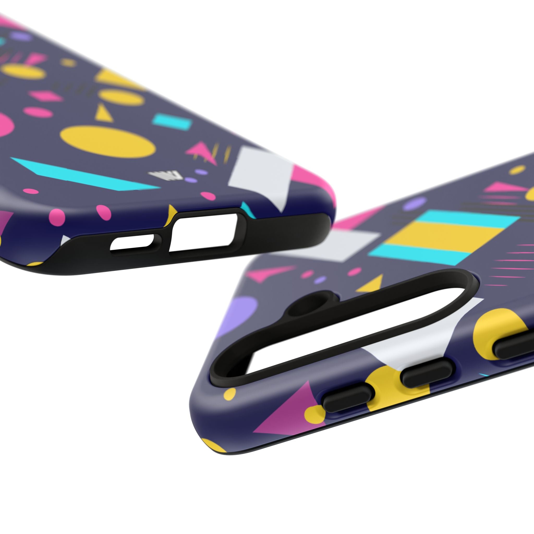 80s / 90s RETRO PATTERN DARK | Tough Phone Case