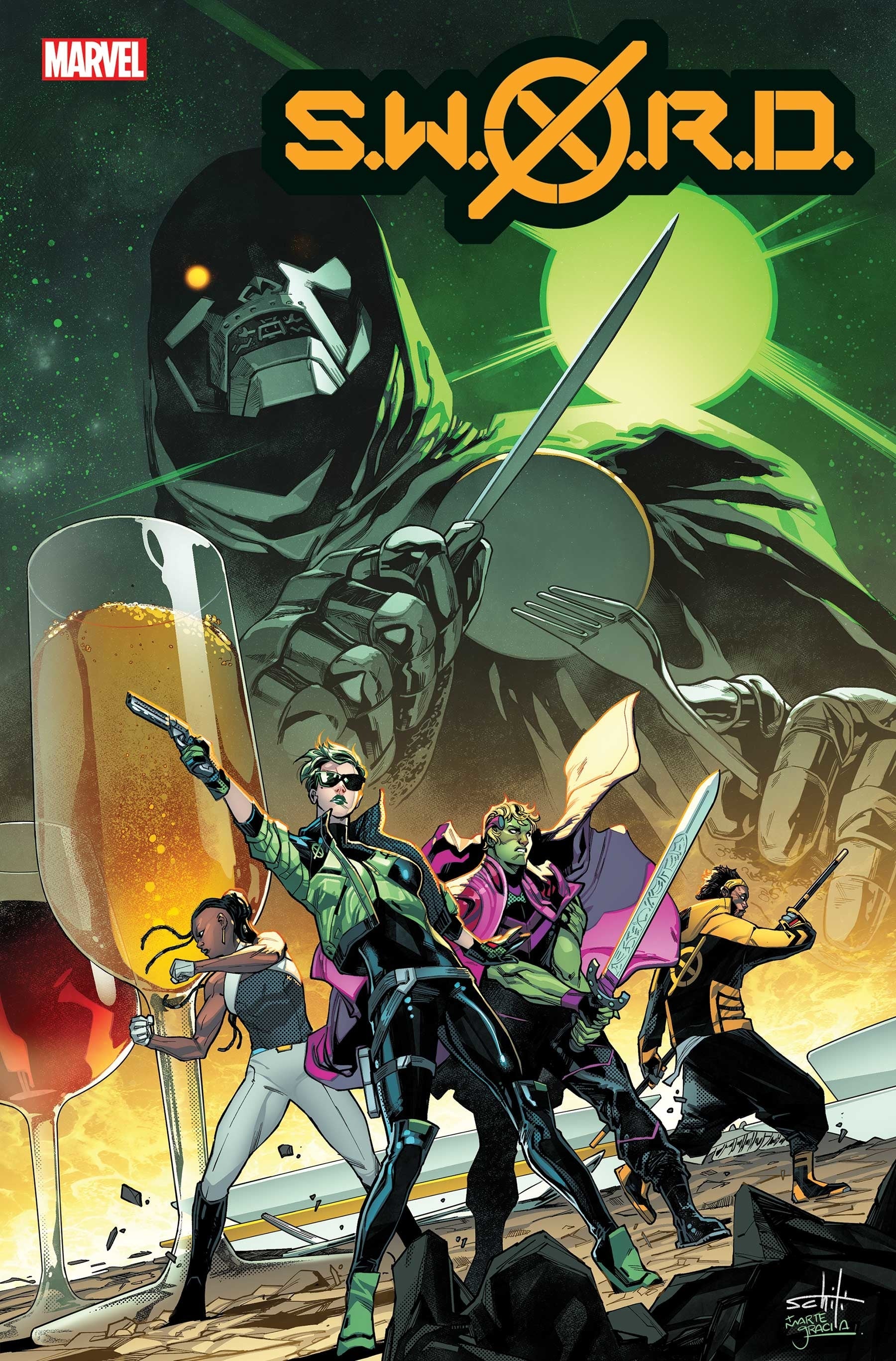 Sword #7 A Valerio Schiti Al Ewing (07/28/2021) Marvel