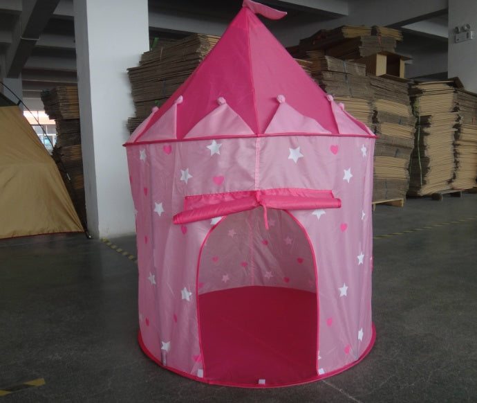 Kids Outdoor Play Tent – Foldable Castle Tent for Indoor and Outdoor Fun