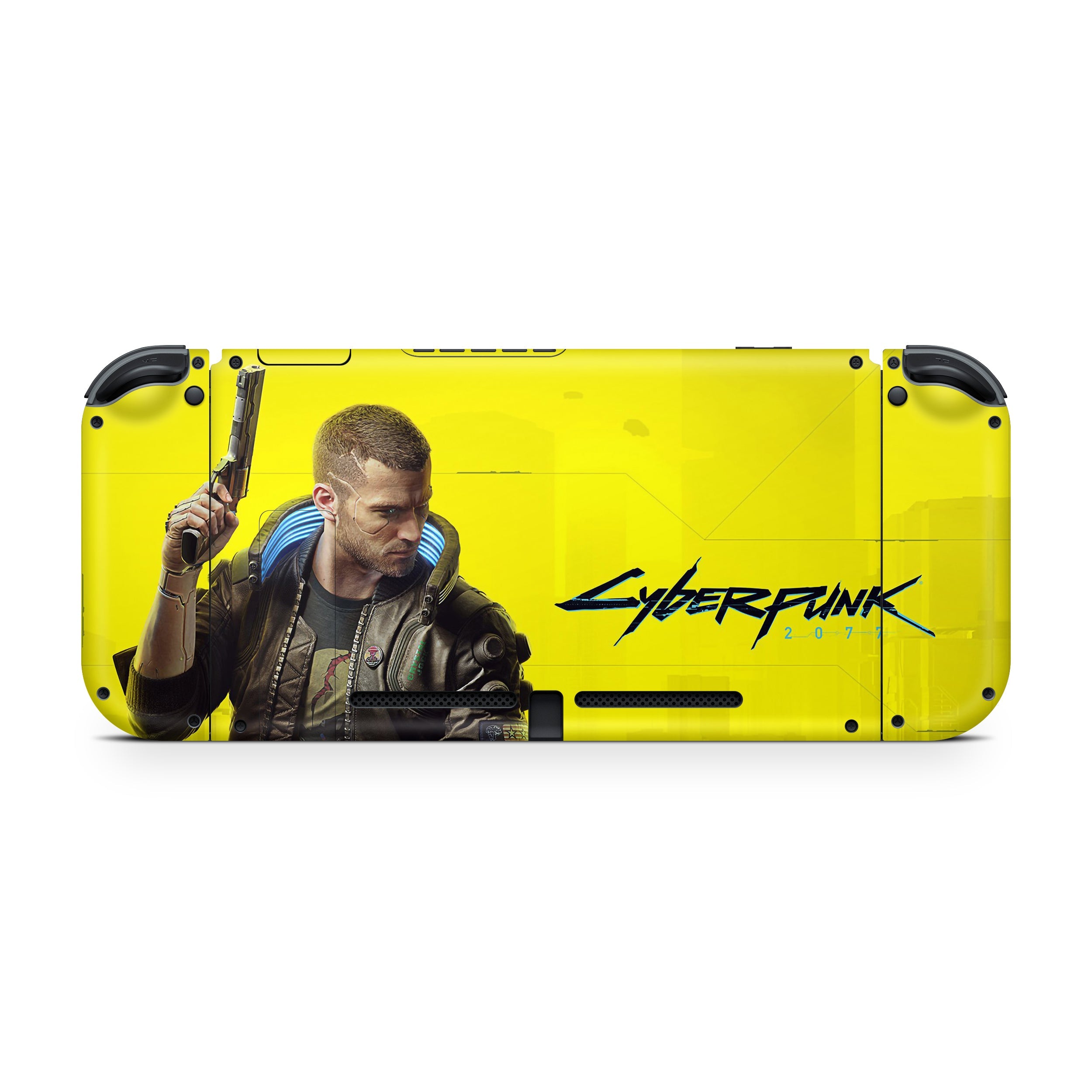 Neon Dystopia Nintendo Switch Skin