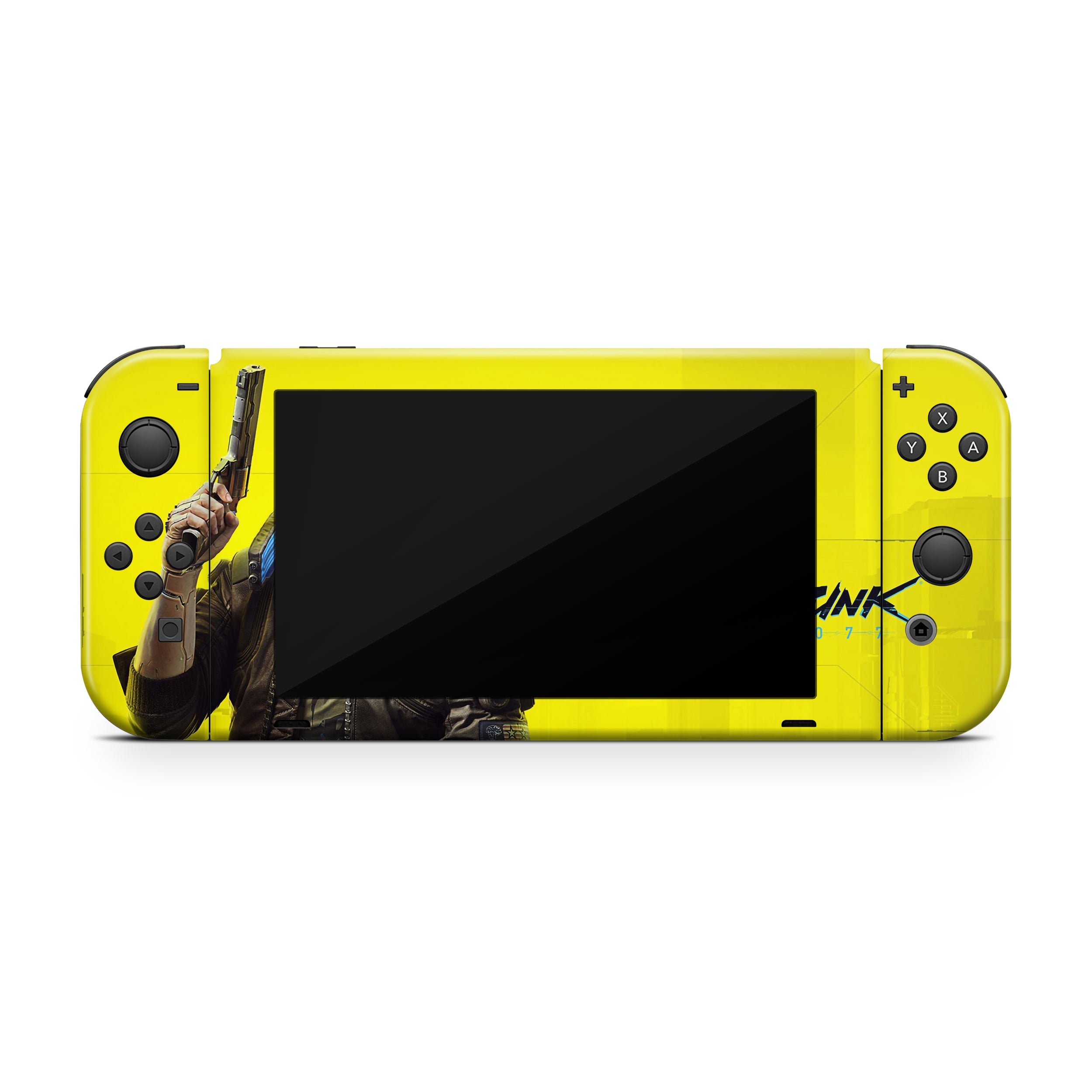Neon Dystopia Nintendo Switch Skin