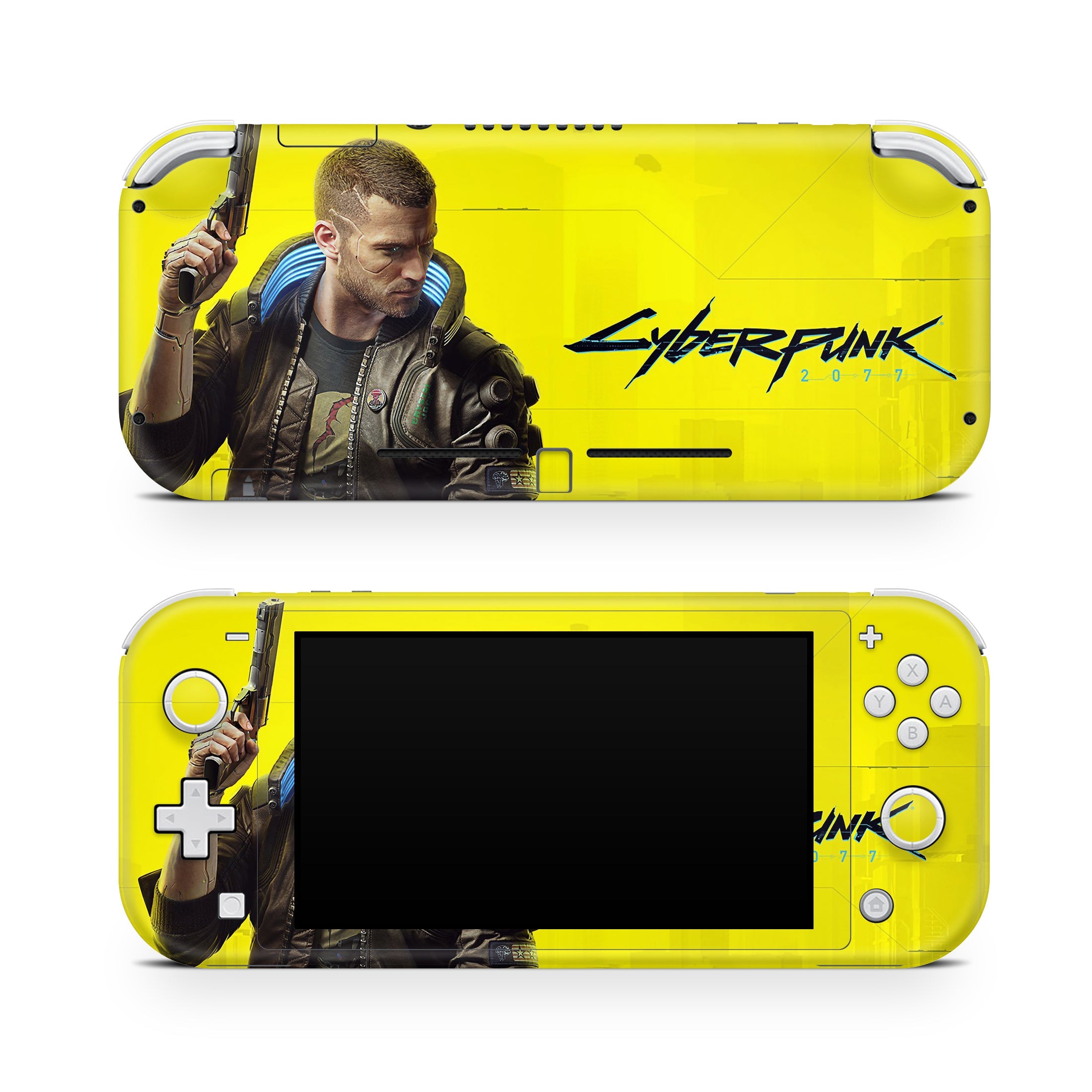 Neon Dystopia Nintendo Switch Lite Skin