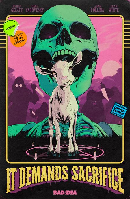 It Demands Sacrifice #1 (Of 4) F 1:20 Flops Retro Variant (10/21/2026) Bad Idea