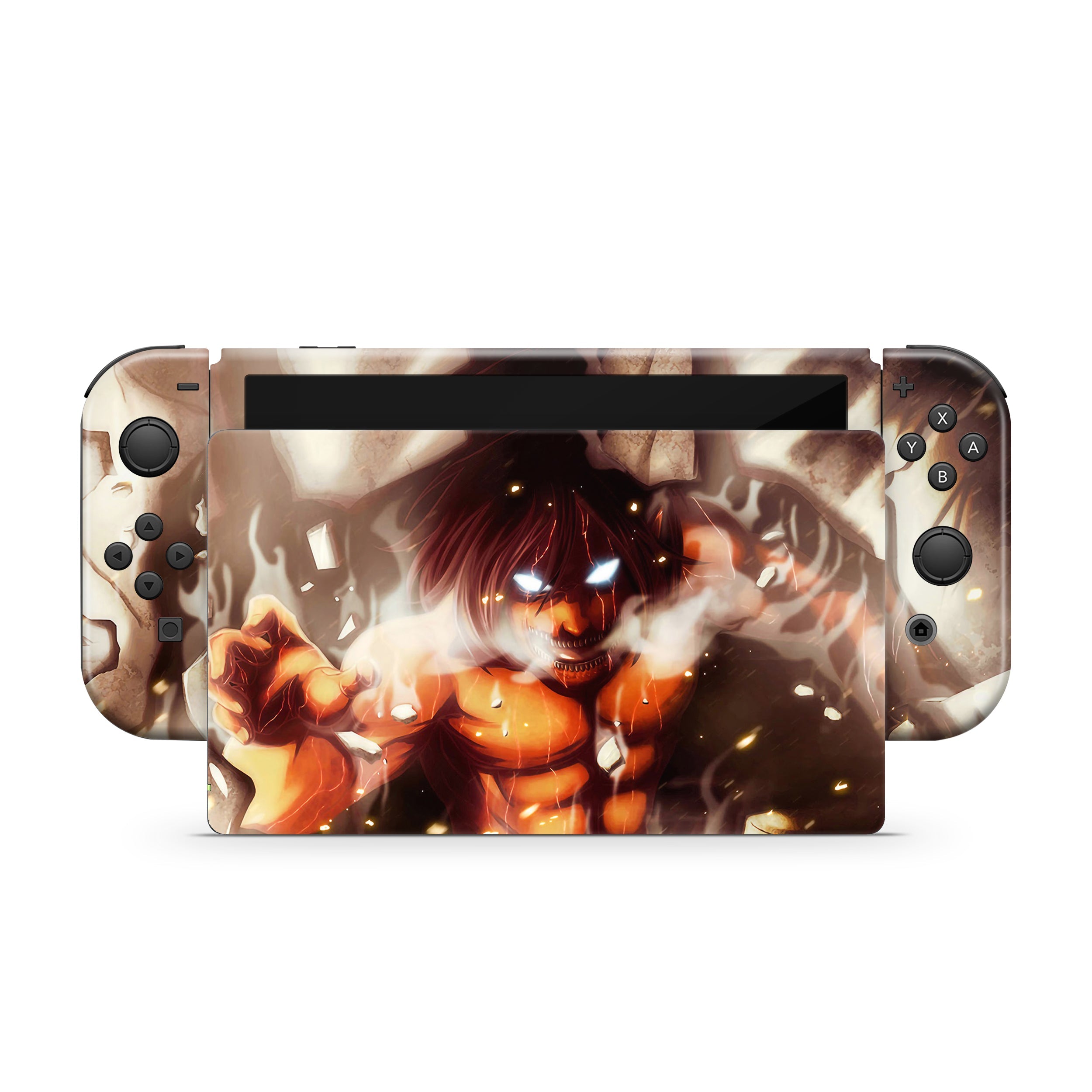 Titan Hunter Nintendo Switch OLED Skin