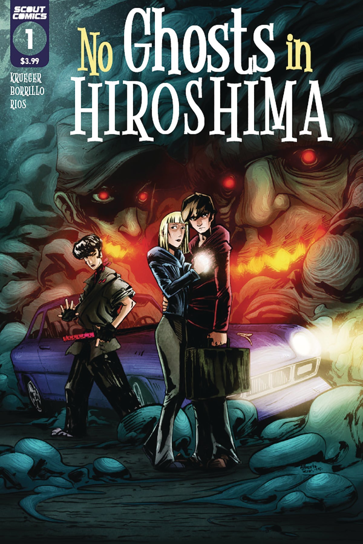 No Ghosts In Hiroshima #1 B 10 Copy Alberto Rios Unlock (07/07/2021) Scout