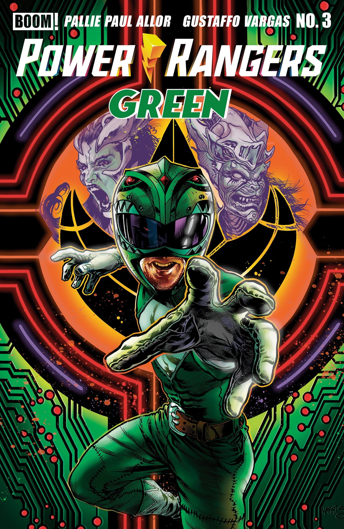 Power Rangers Green #3 A Harris (10/21/2026) Boom
