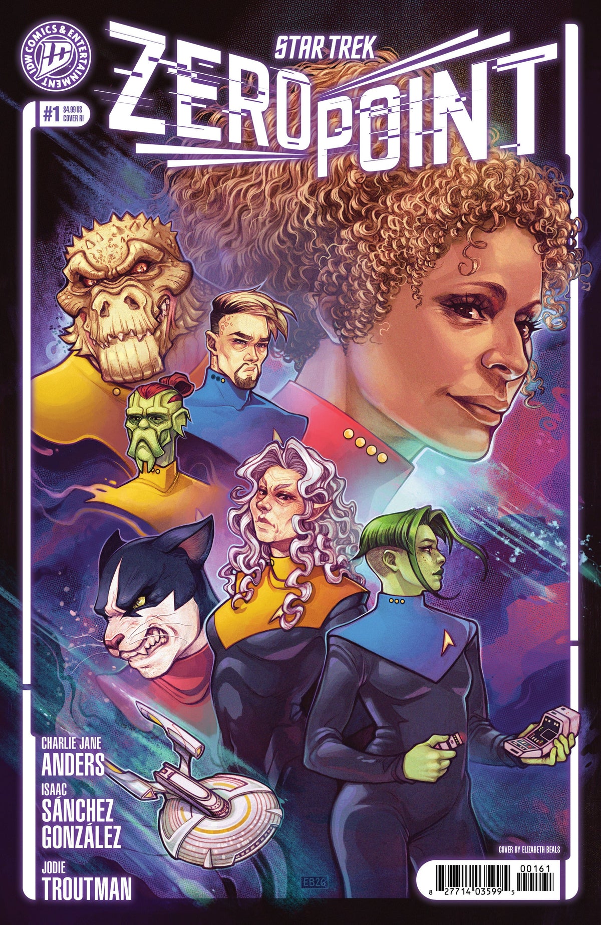 Star Trek Zero Point #1 F 1:10 Beals (10/14/2026) Idw