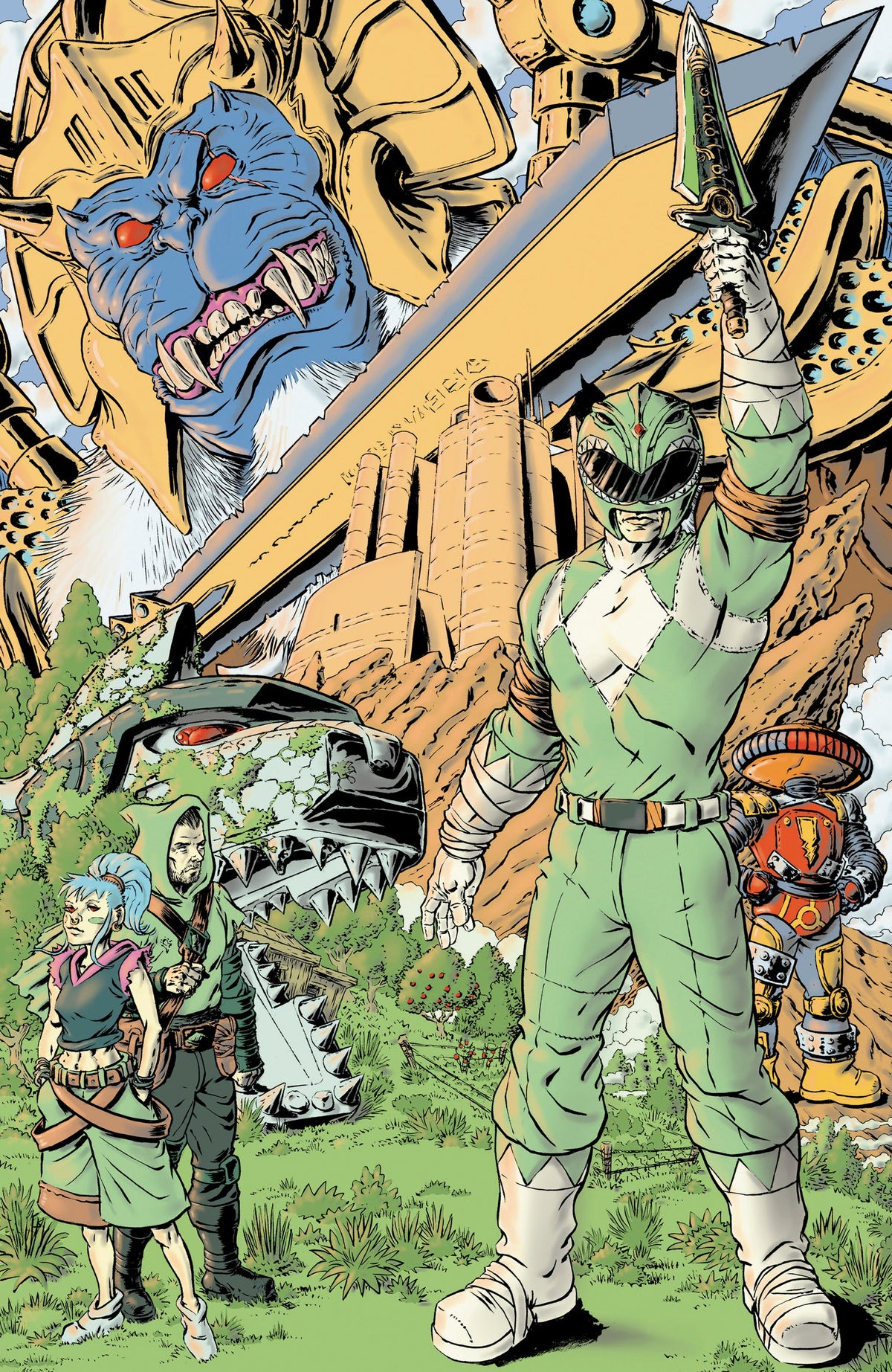 Power Rangers Green #3 F 1:20 Virgin Rasmussen (10/21/2026) Boom
