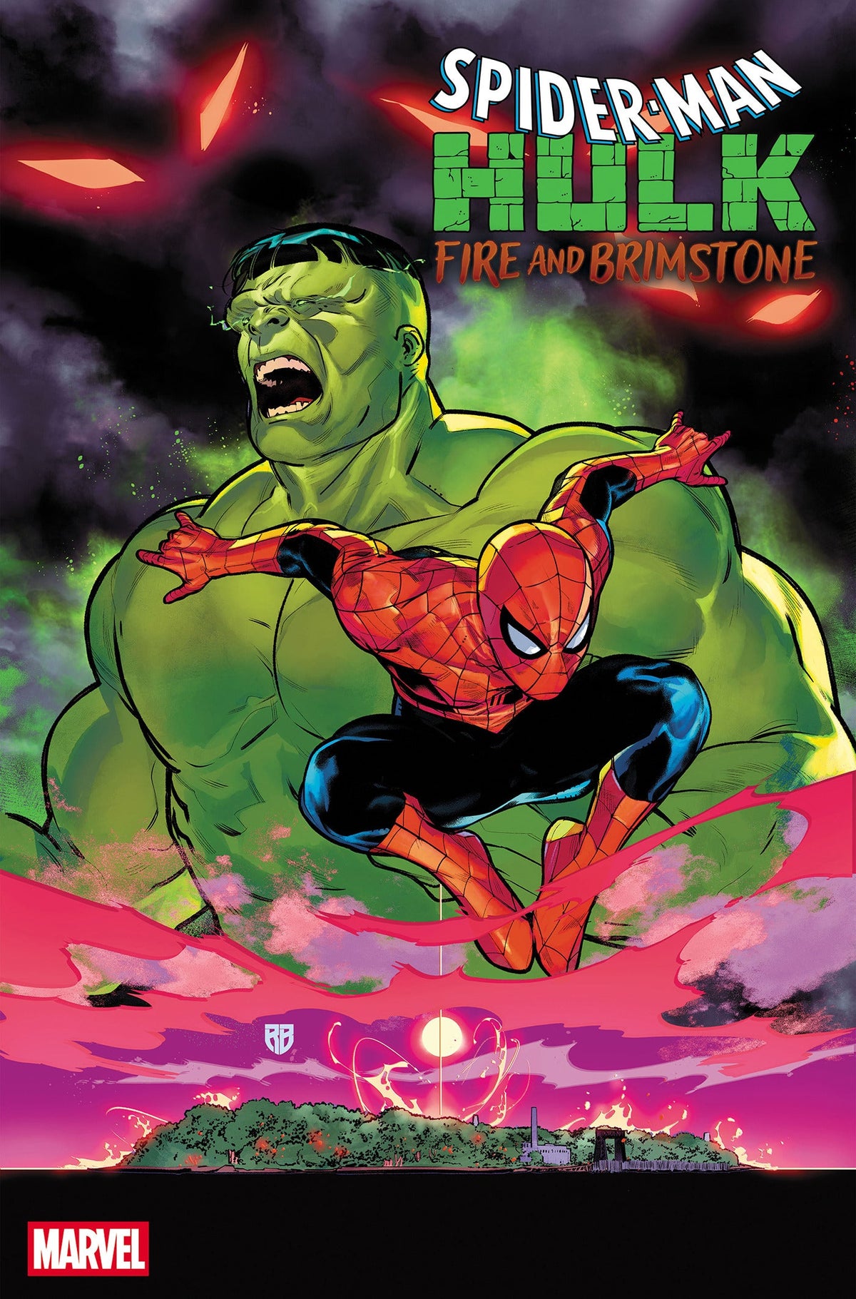 Spider-Man Hulk Fire And Brimstone #3 A R.B. Silva (10/28/2026) Marvel
