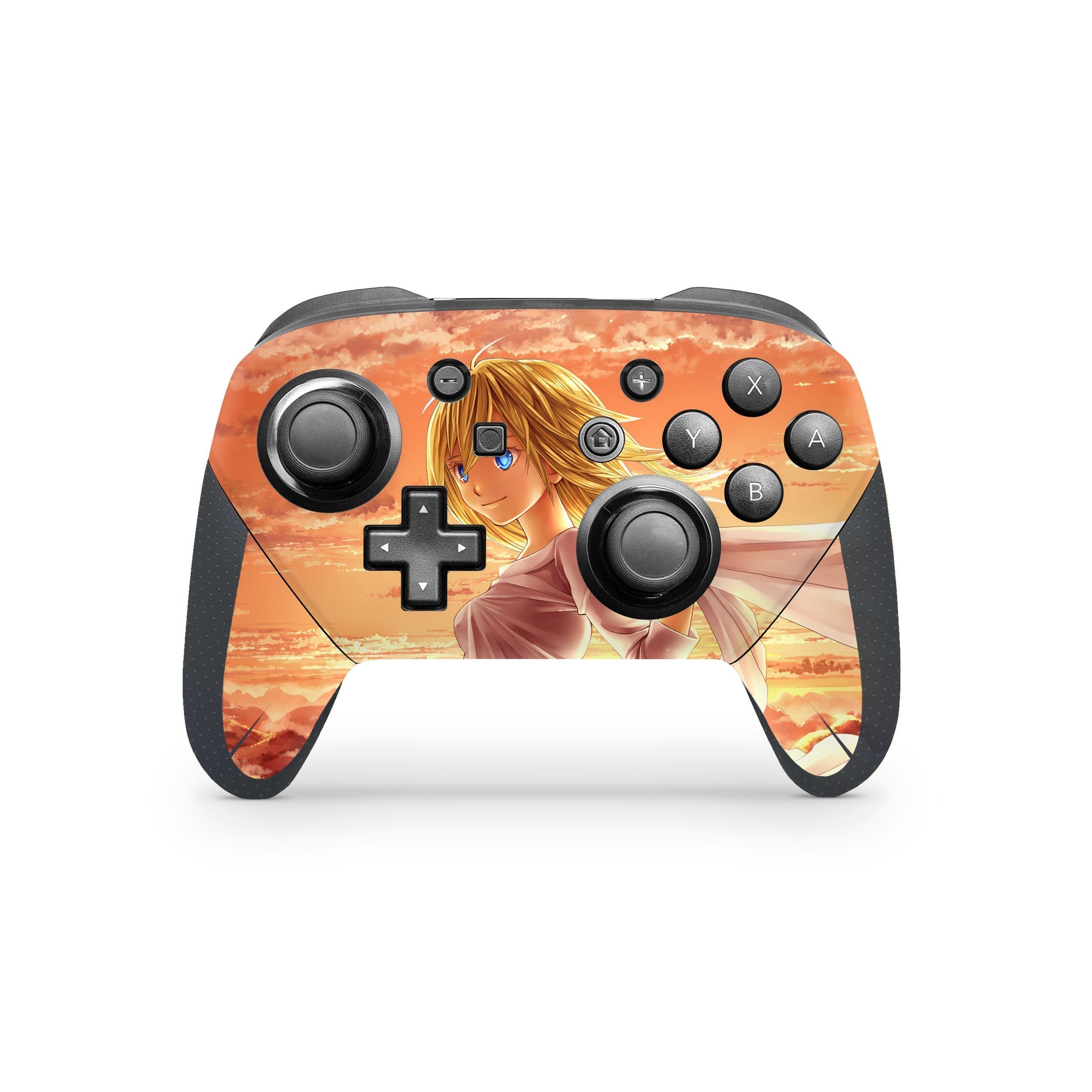 Royal Dawn Nintendo Switch Pro Controller Skin