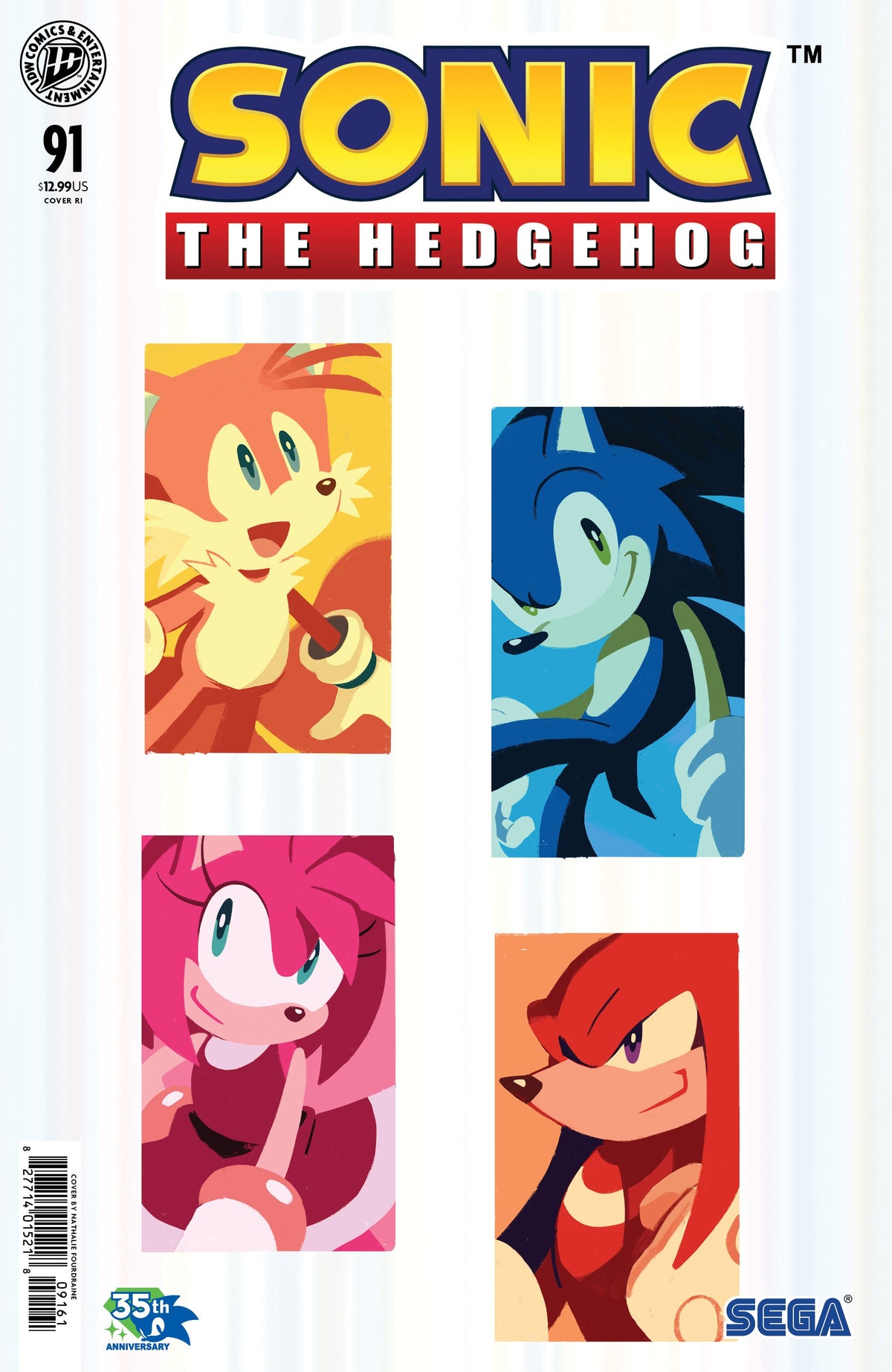 Sonic The Hedgehog #91 F 1:10 Foil Fourdraine (10/28/2026) Idw