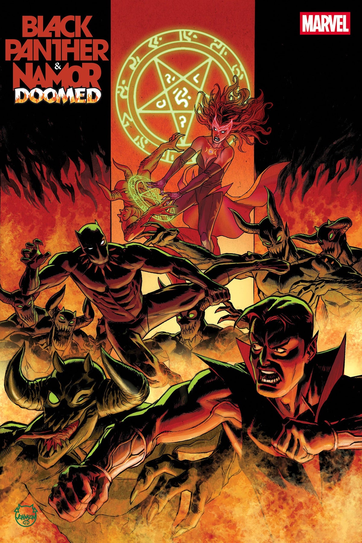 Black Panther Namor Doomed #2 A Dave Johnson (10/28/2026) Marvel
