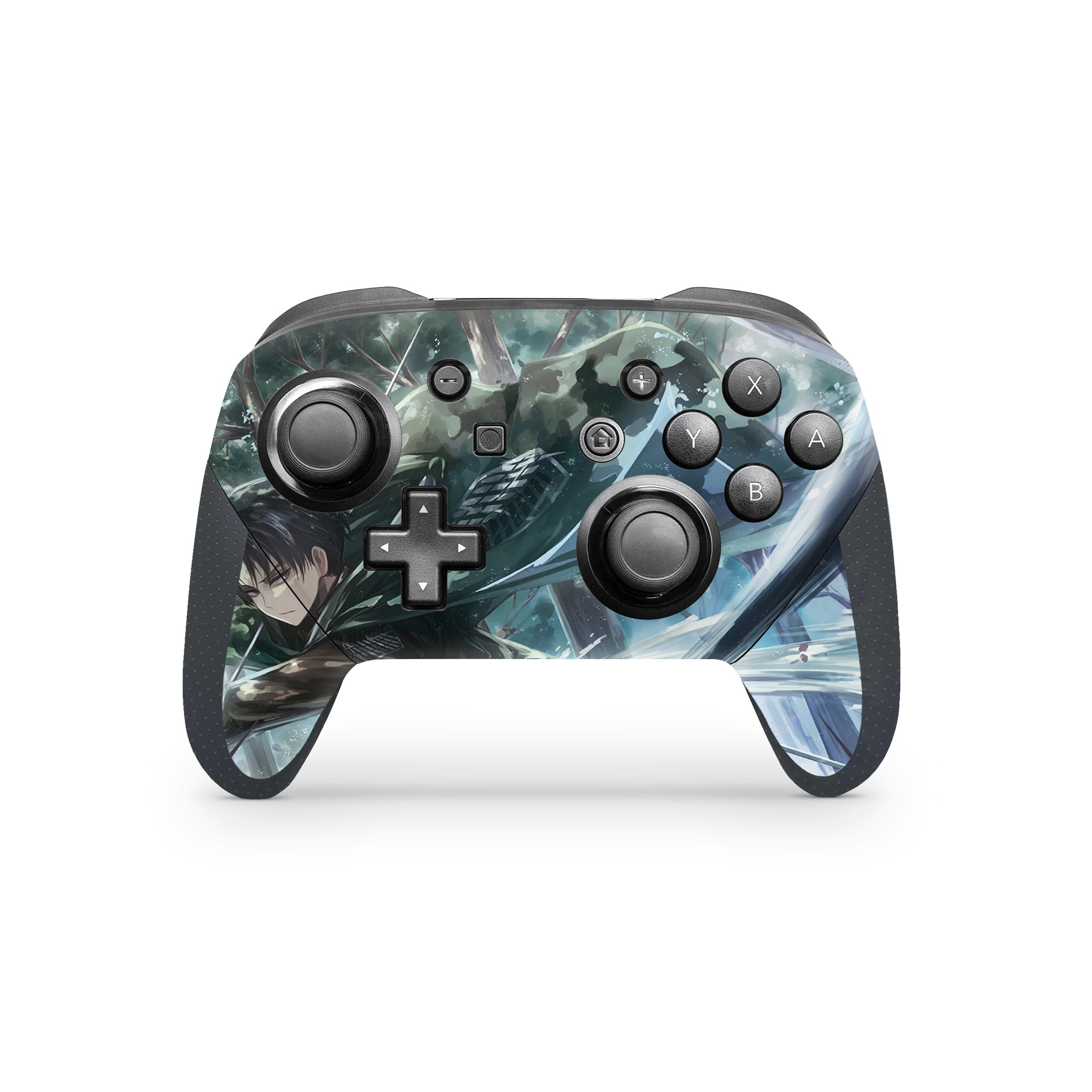 Abyss Striker Nintendo Switch Pro Controller Skin