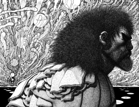 Karman Blade #2 (Of 4) C 1:25 Ian Bertram B&W Wraparound Variant (10/14/2026) Image