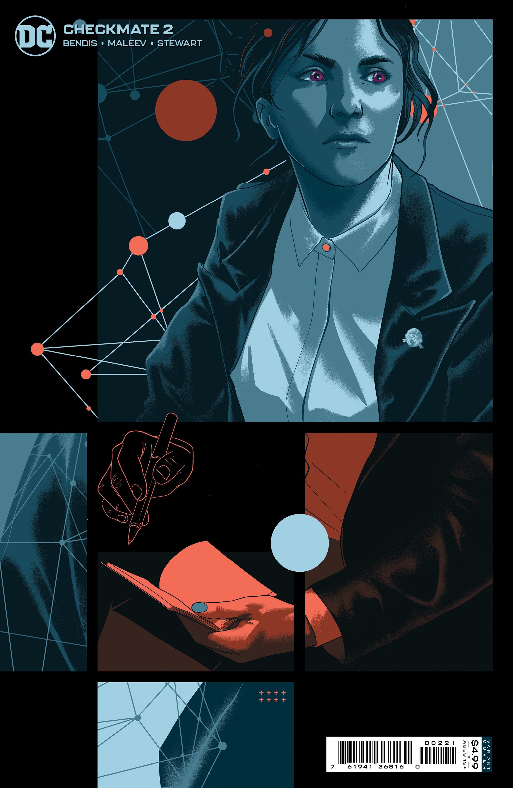 Checkmate #2 (Of 6) B Matt Taylor Card Stock Variant (07/27/2021) Dc