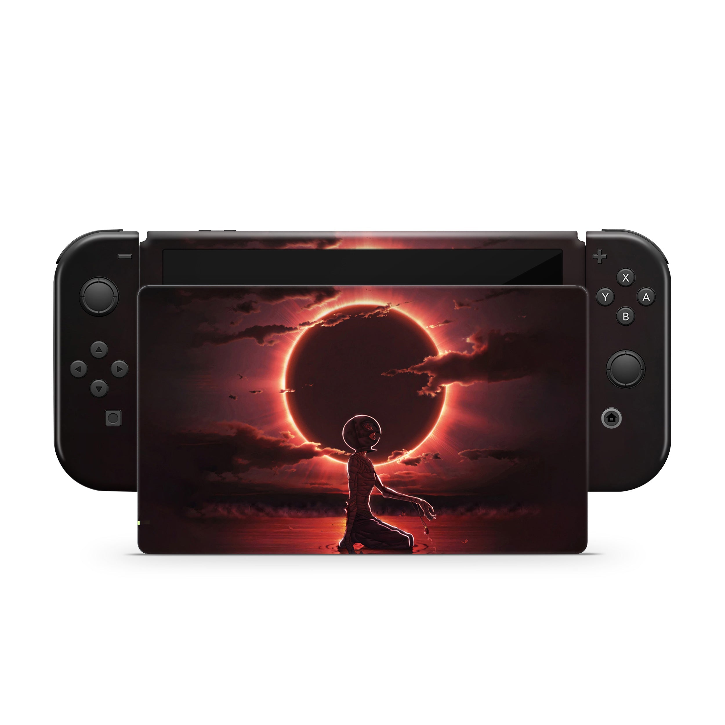 Ivory Falcon Nintendo Switch OLED Skin