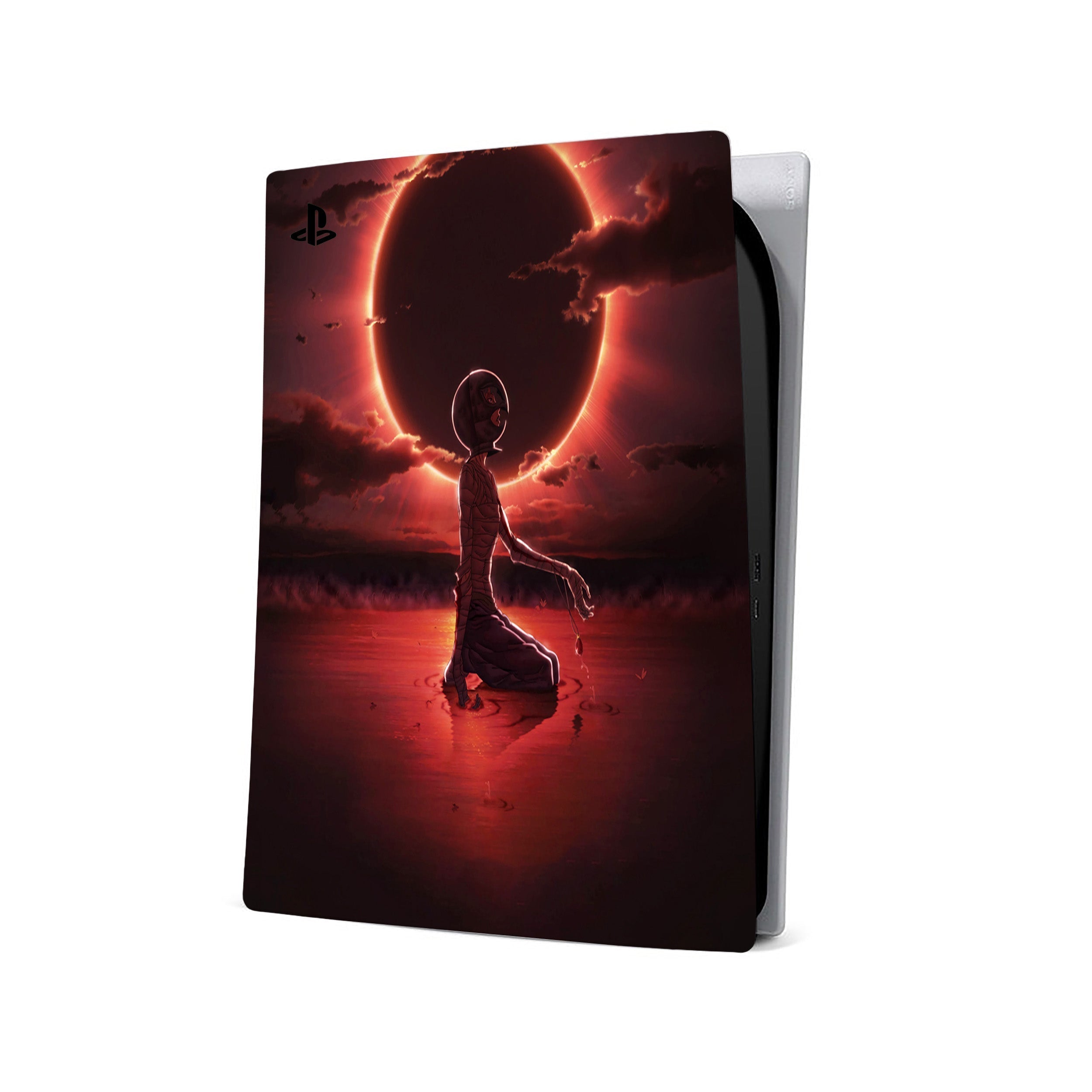 Ivory Falcon PS5 Digital Skin