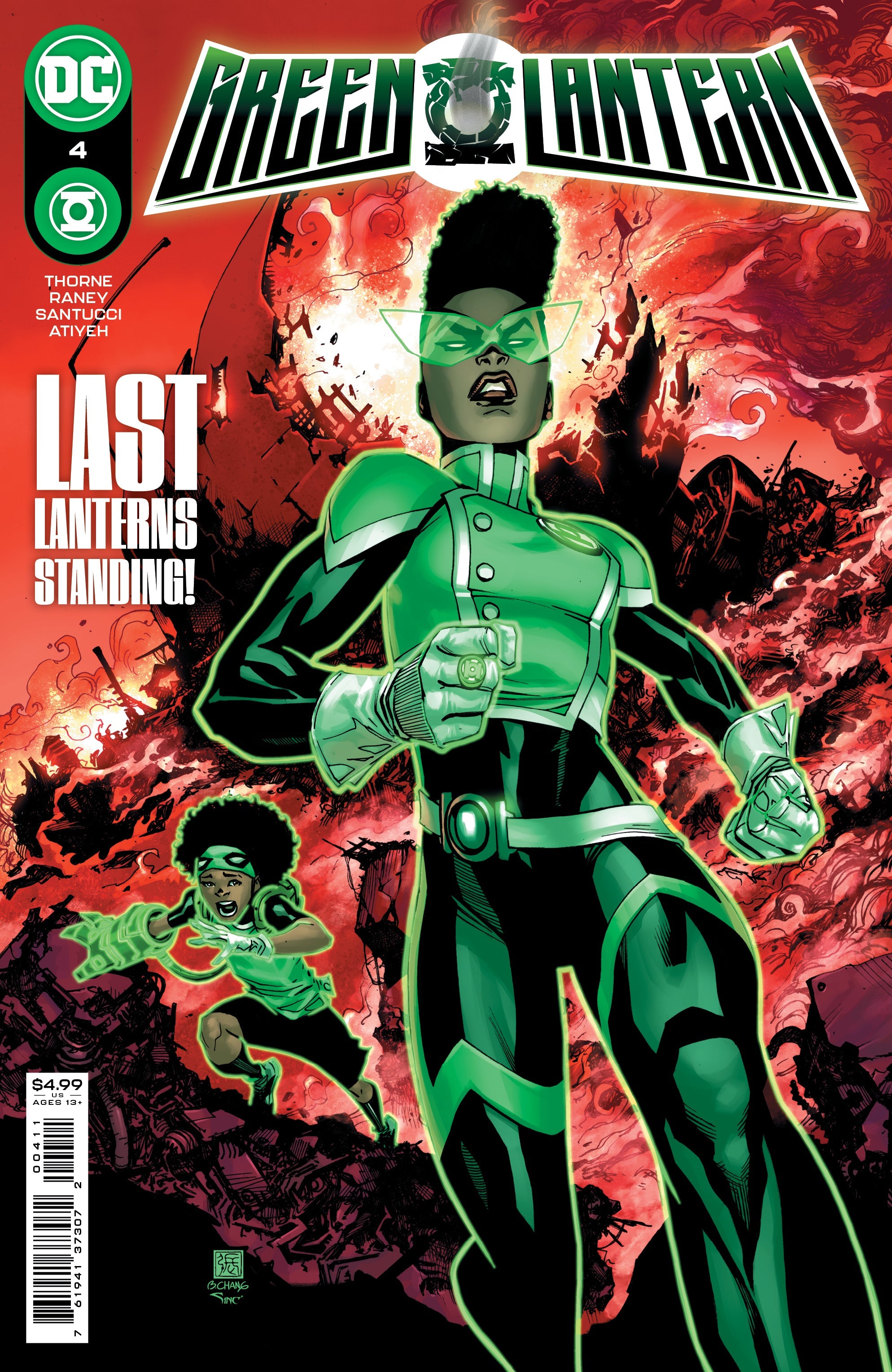 Green Lantern #4 A Bernard Chang Geoffrey Thorne (07/06/2021) Dc