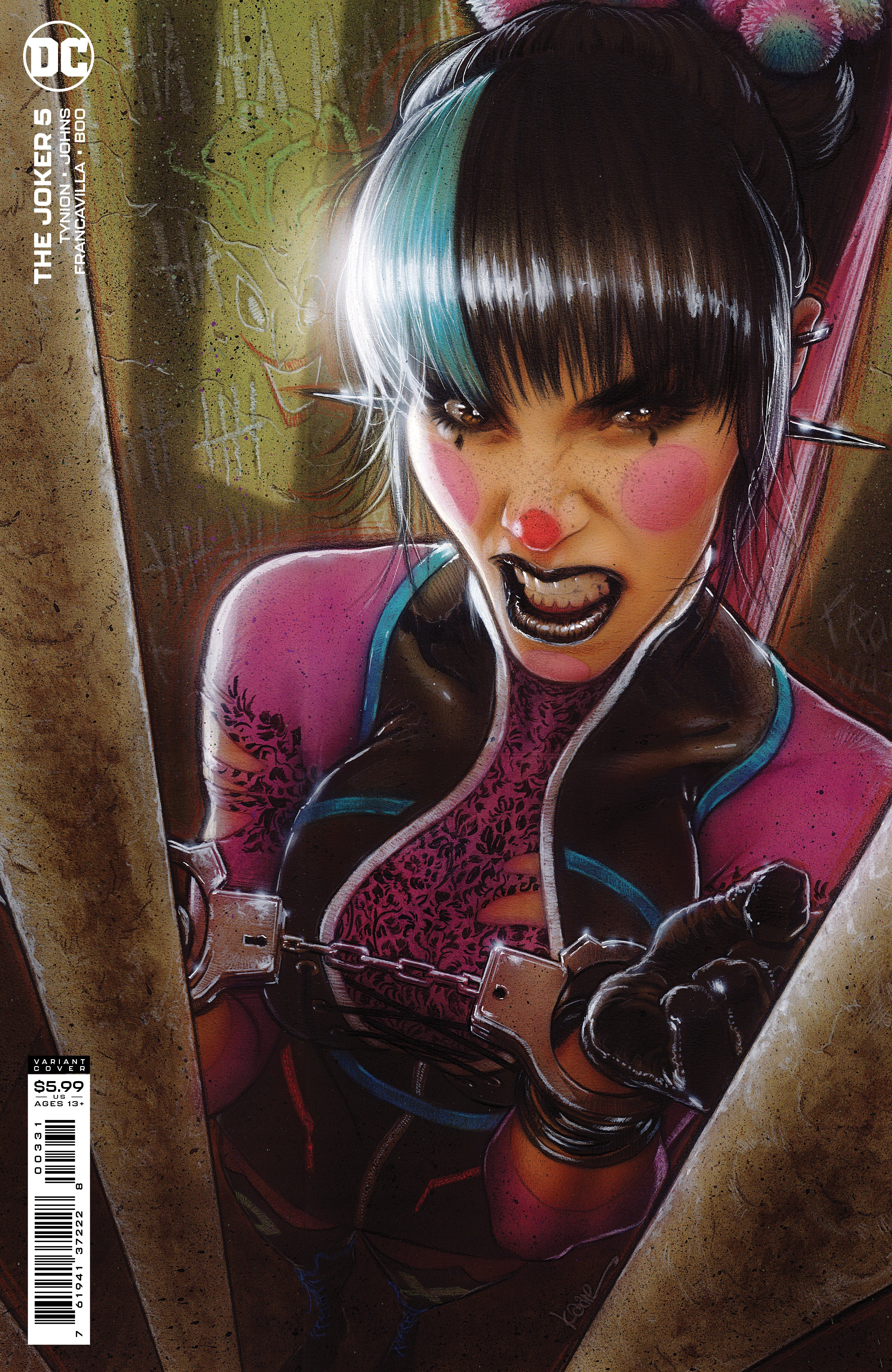Joker #5 B Kaare Andrews Variant Punchline (07/13/2021) Dc